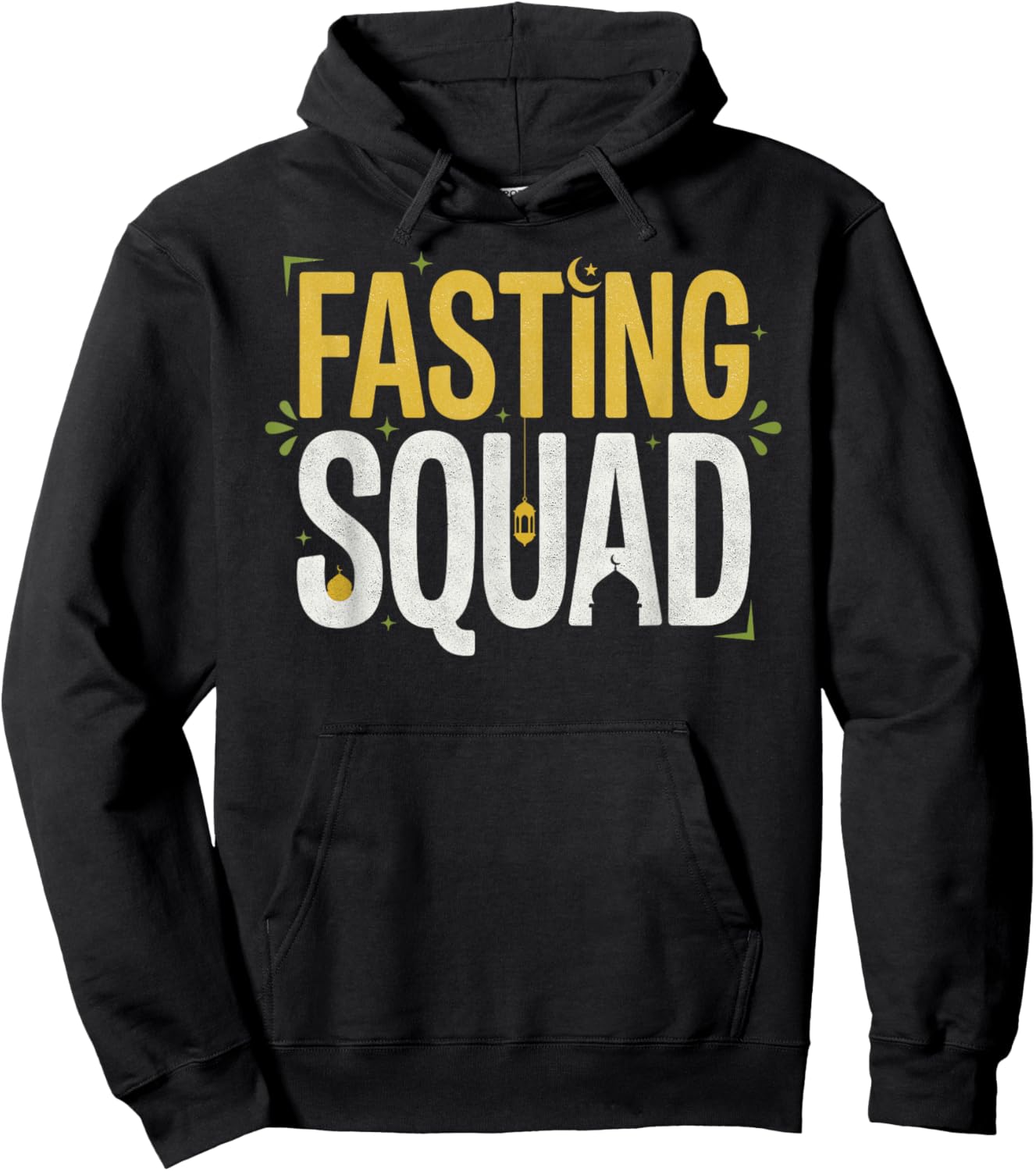 Ramadan Kareem Fasting Squad Islamic Family Muslim Faith Hoodie - Hoodie | Black