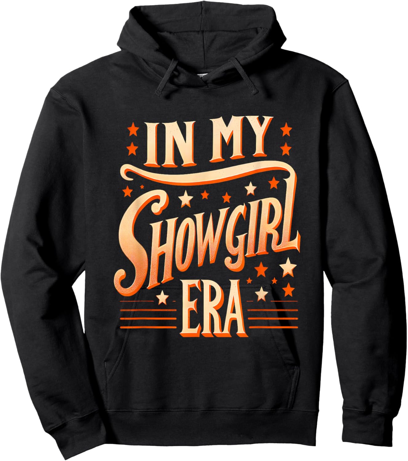 Vintage Showgirl Shirt for Youth Girls Women Kids Hoodie - Hoodie | Black