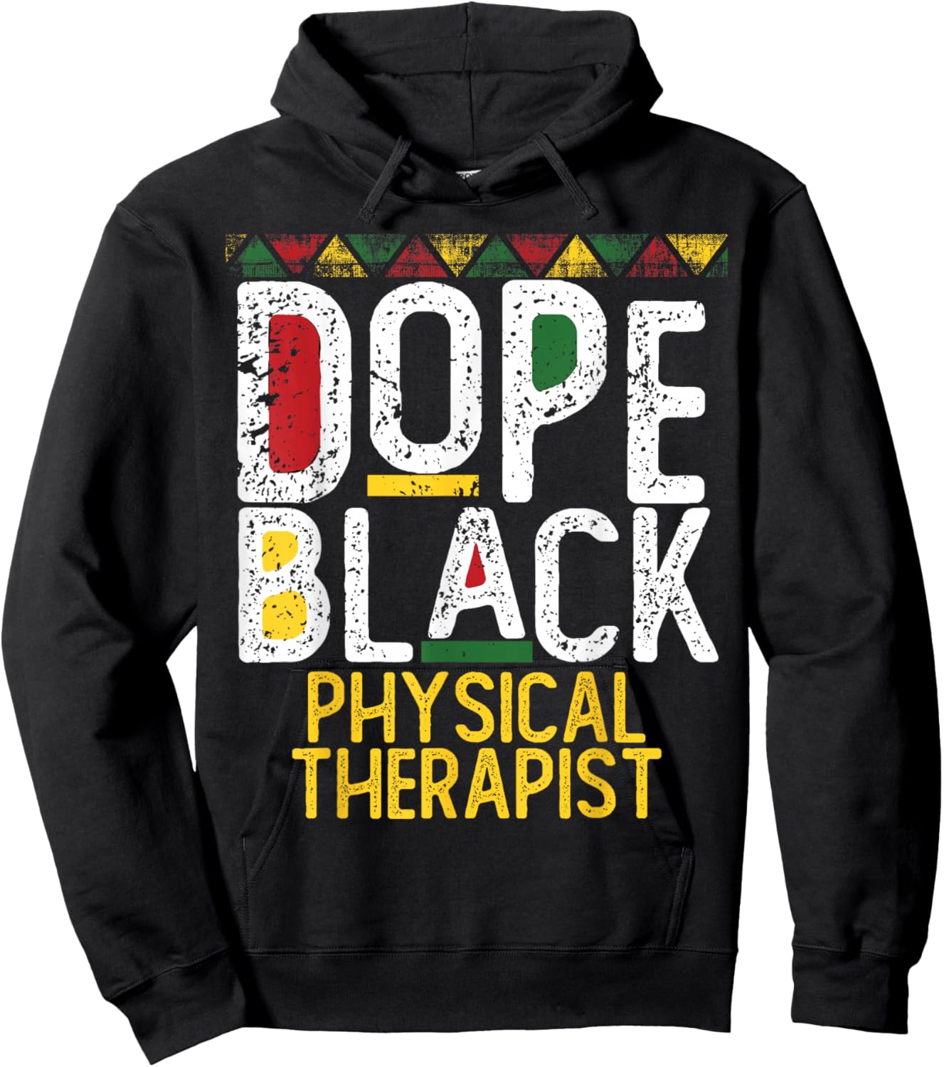 Dope Black Physical Therapist Black History Month Hoodie - Hoodie | Black