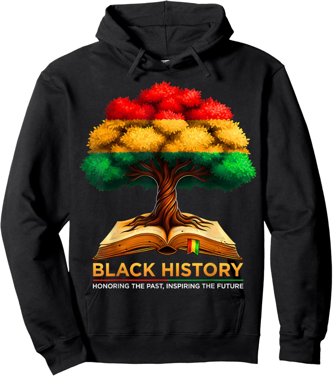 Honoring Past Inspiring Future Men Women Black History Month Hoodie - Hoodie | Black