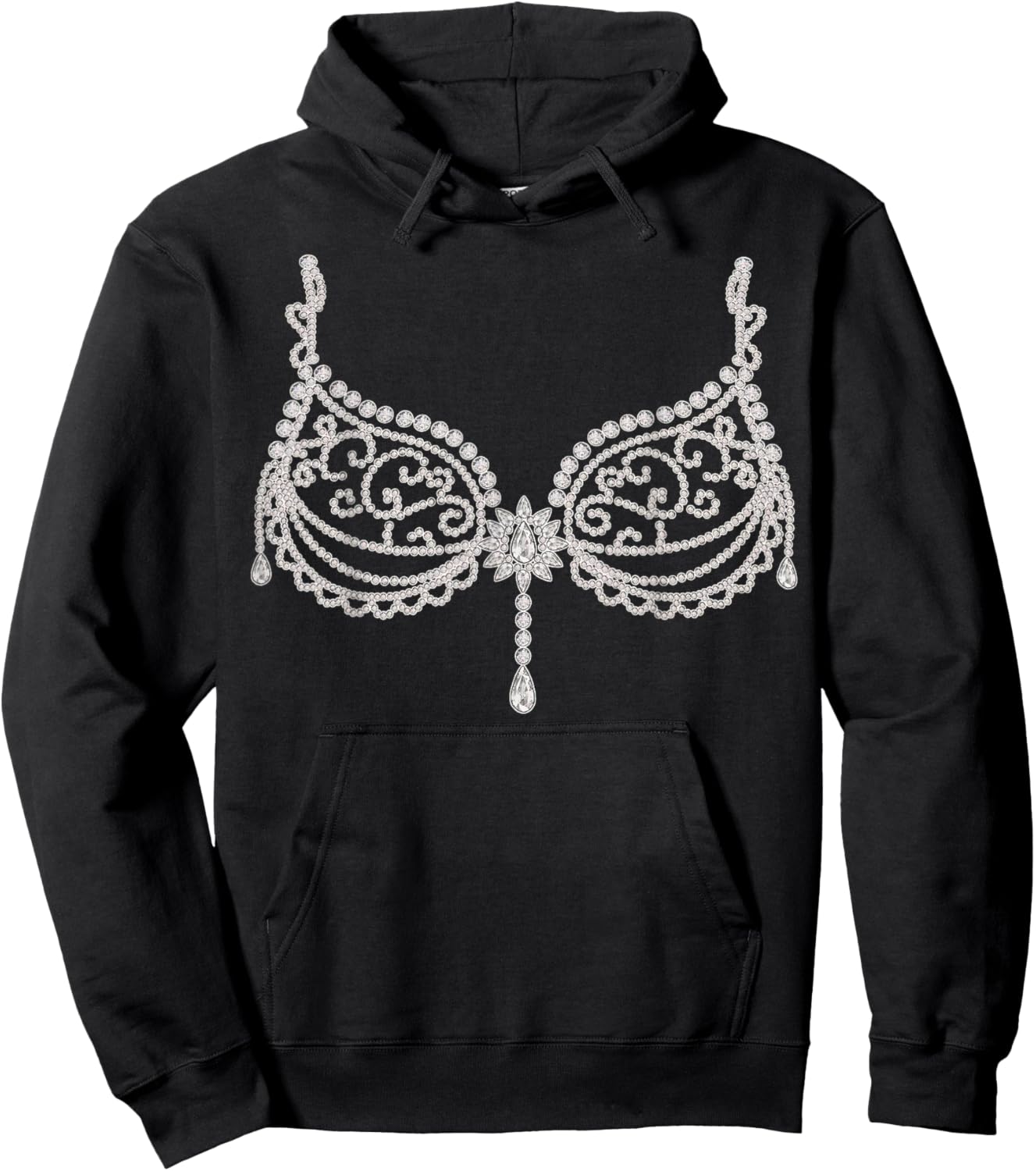 Halloween Costume Show Girl Hoodie - Hoodie | Black