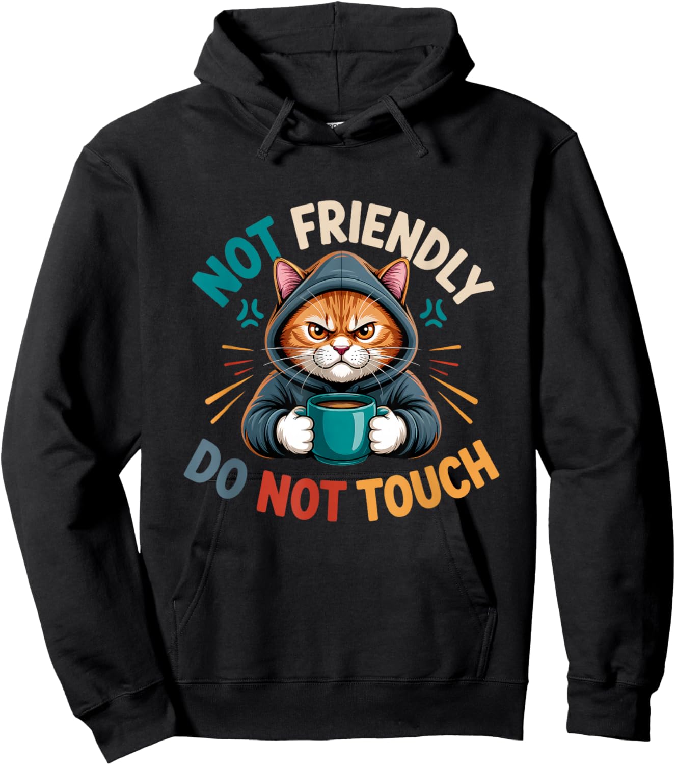 Animal Hoodie - Hoodie | Black