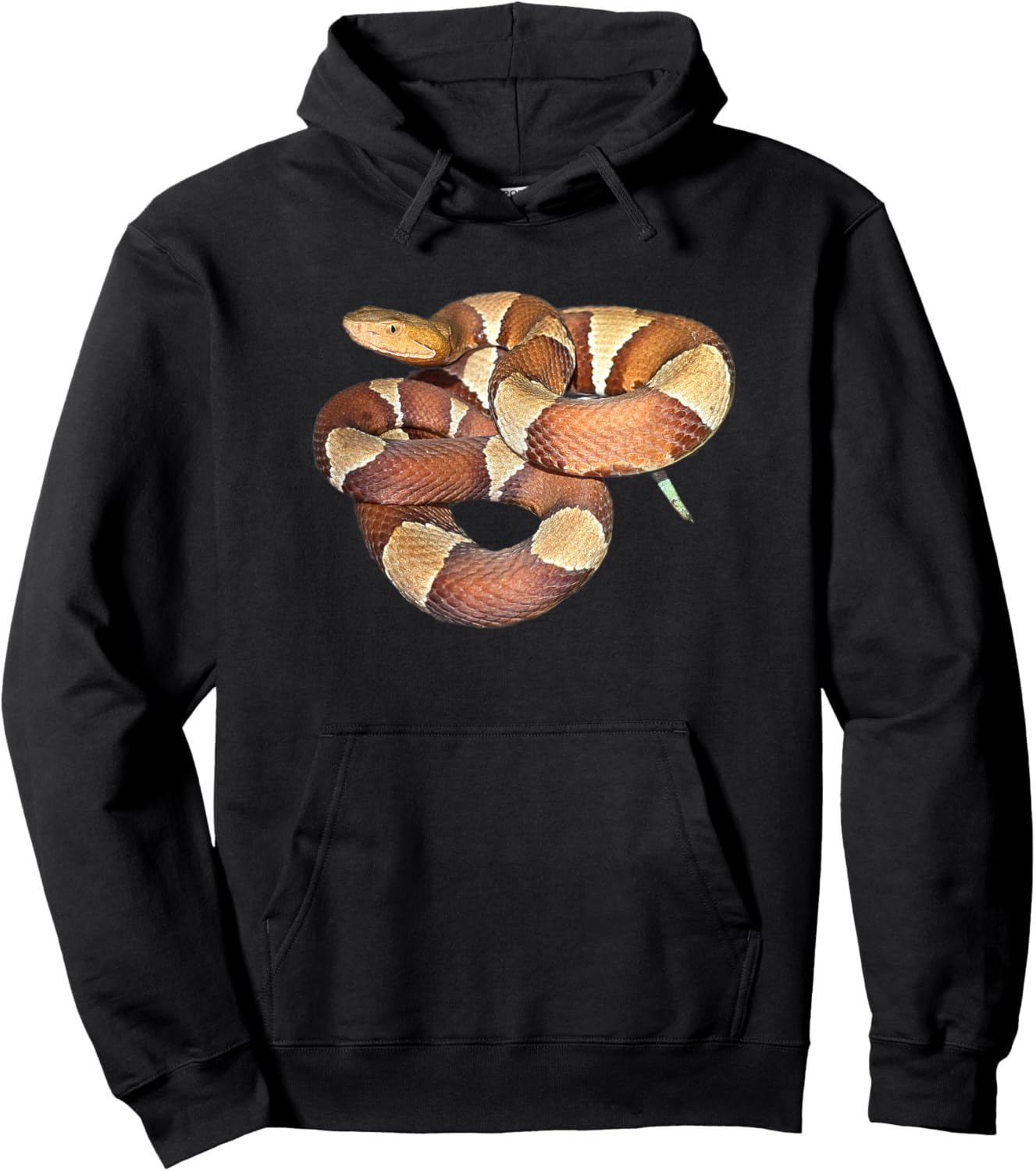 Broad-Banded Copperhead Hoodie - Hoodie | Black