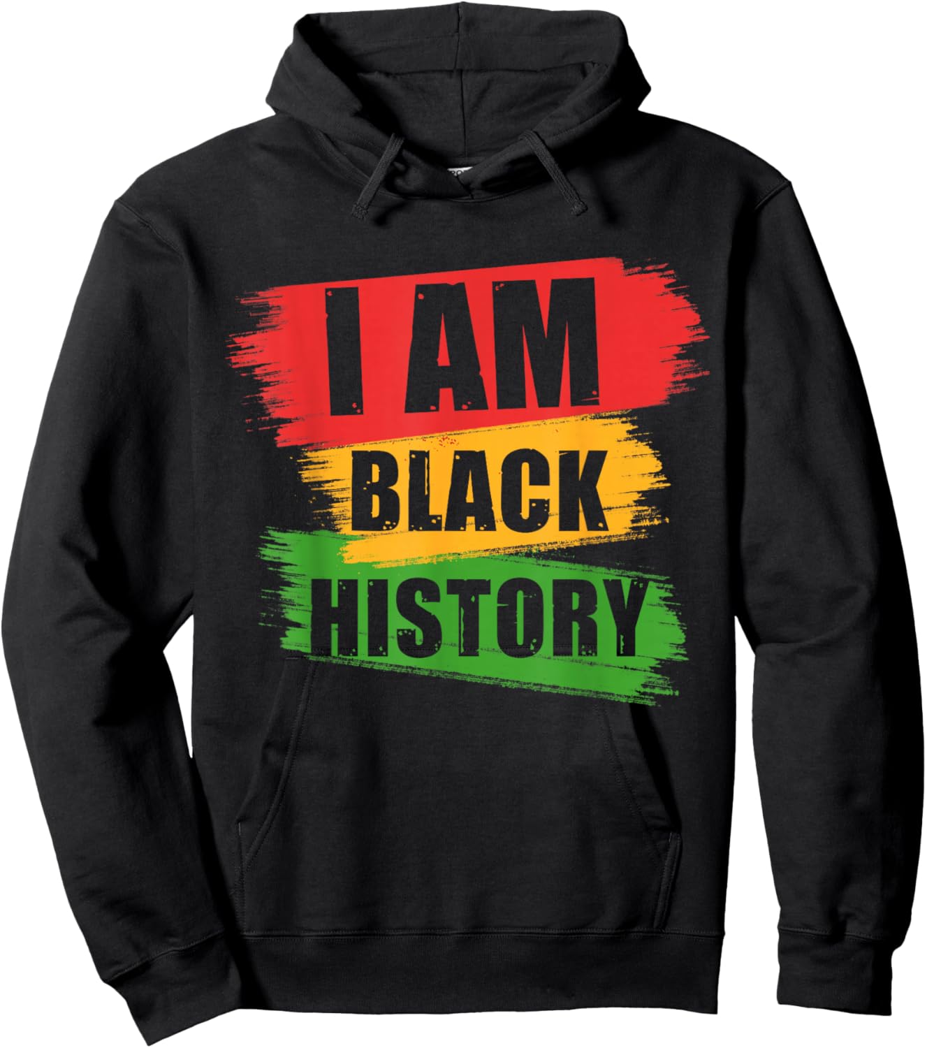 I Am Black History Pride Heart African American Love Hoodie - Hoodie | Black