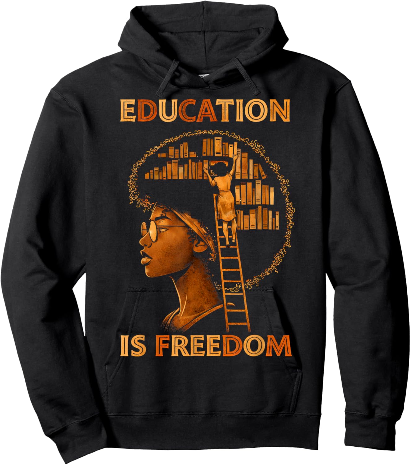 Black History Month Black Leaders African American Teachers Hoodie - Hoodie | Black