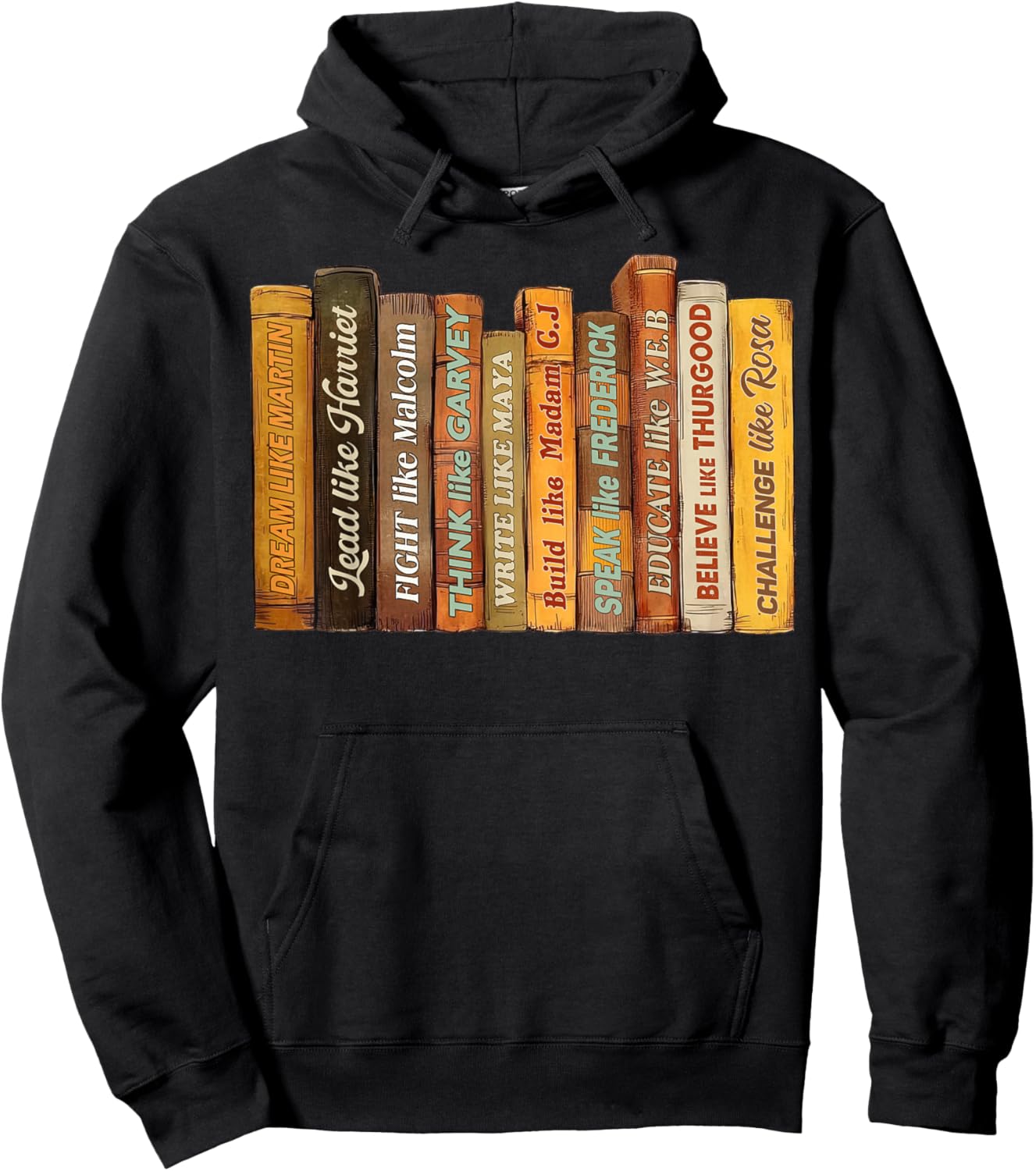Black History Month Black Leaders African American Teachers Hoodie - Hoodie | Black