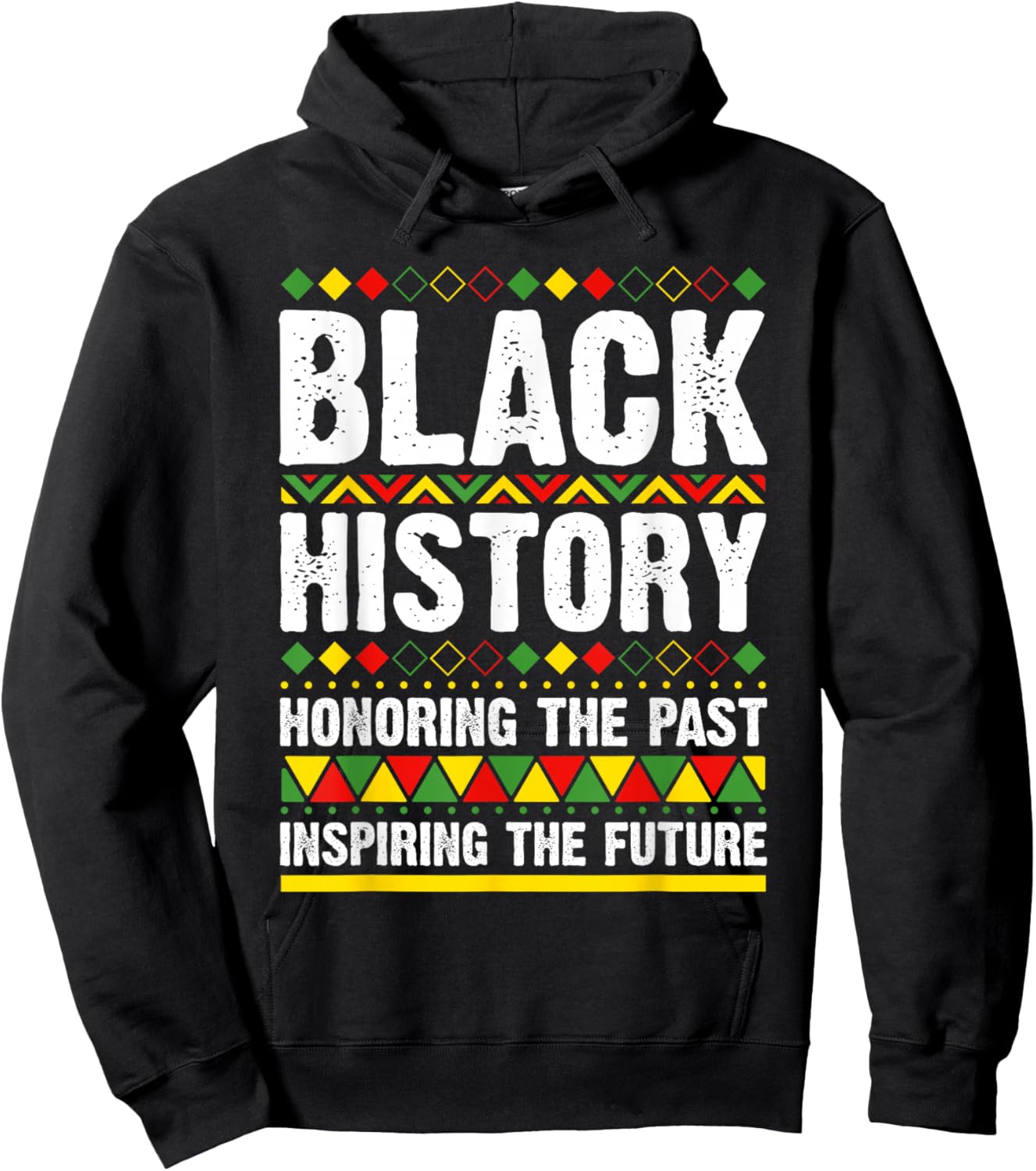 Black History Honoring The Past Inspiring The Future Hoodie - Hoodie | Black