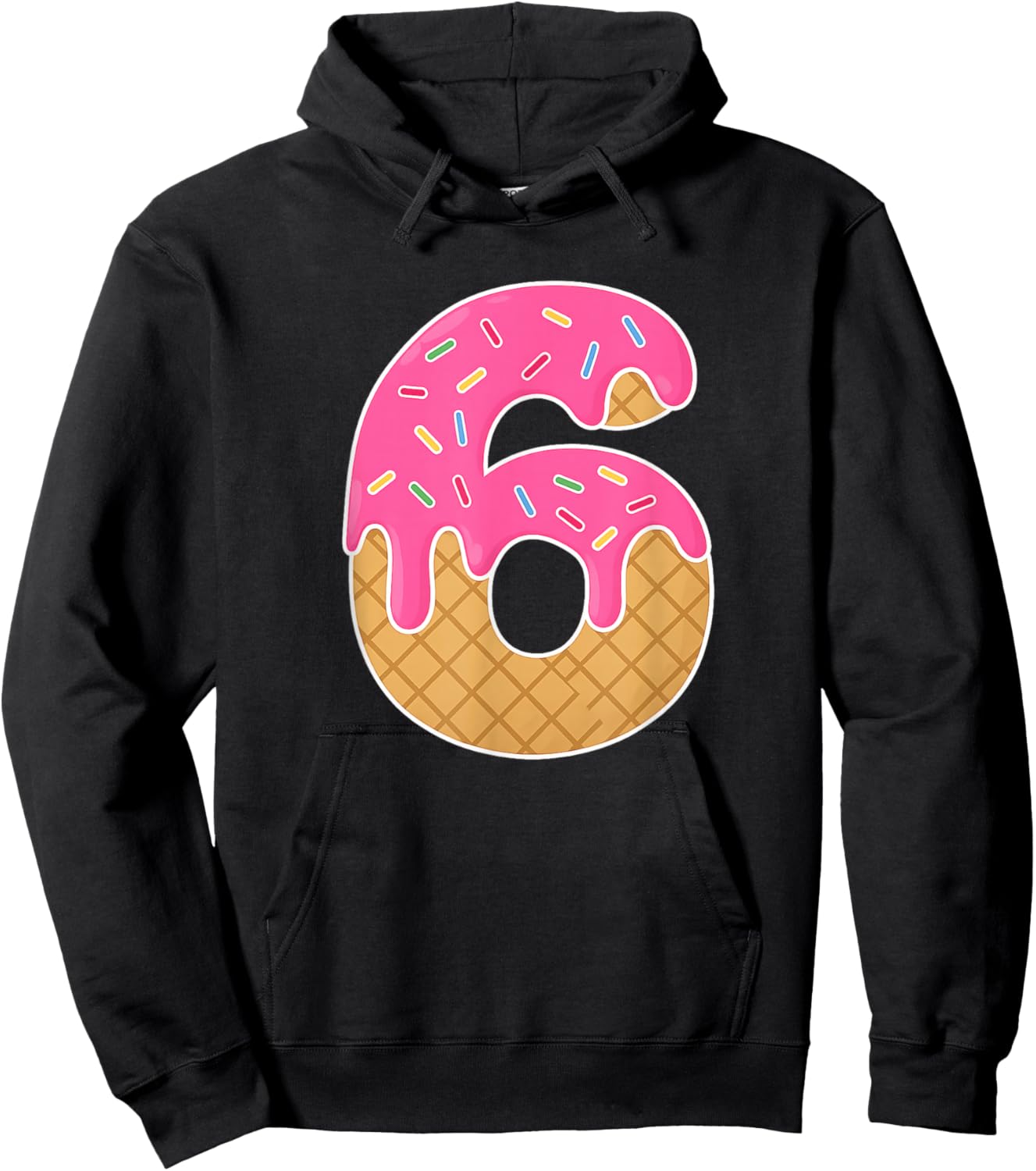 67 Ice Cream Drip Meme Funny 6 7 Halloween Costume Couple Hoodie - Hoodie | Black