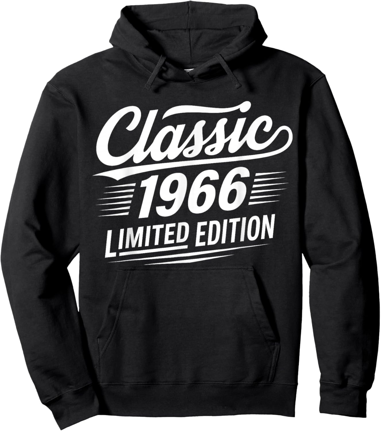 Vintage Classic 1966 Limited Edition 60th Birthday 60 Years Hoodie - Hoodie | Black