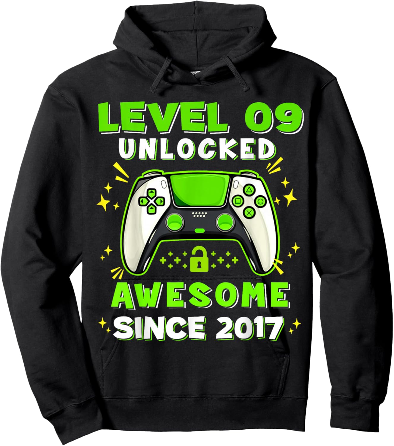 9th Birthday for Boys 9 Years Birthday Kids Gifts Hoodie - Hoodie | Black