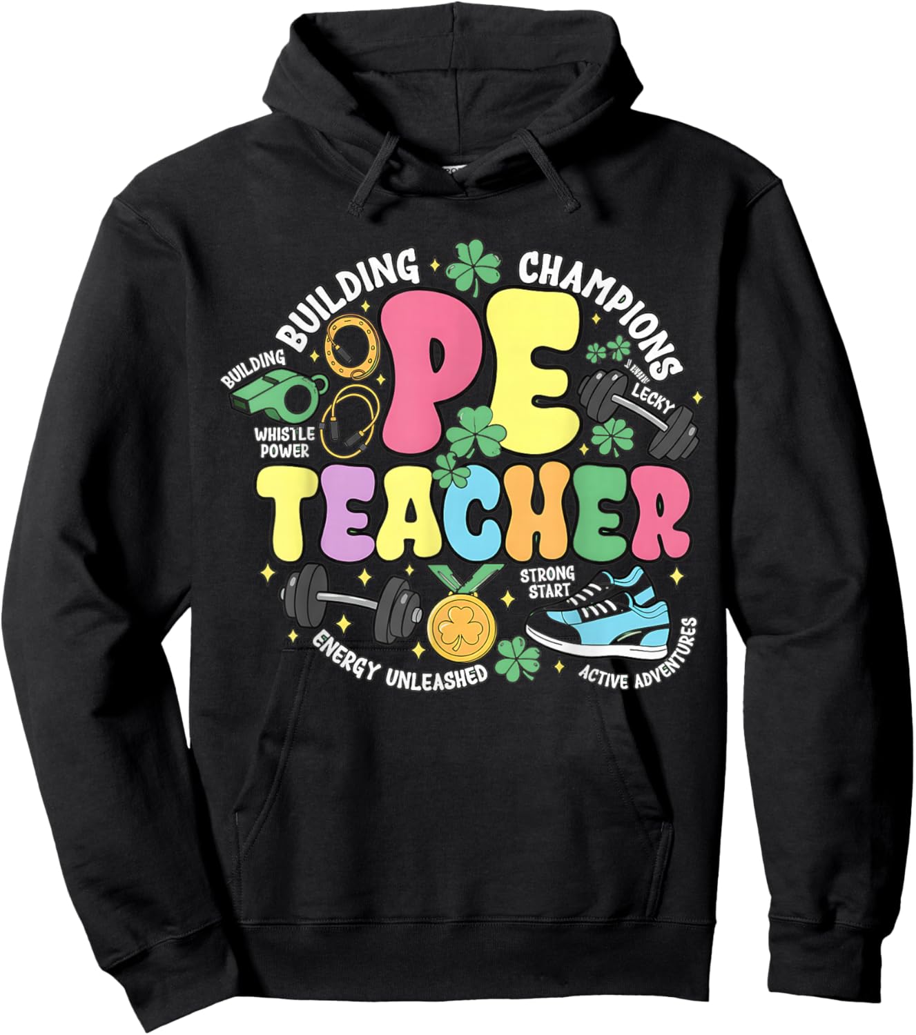 Shirt, Physical Education St Patricks D Hoodie - Hoodie | Black