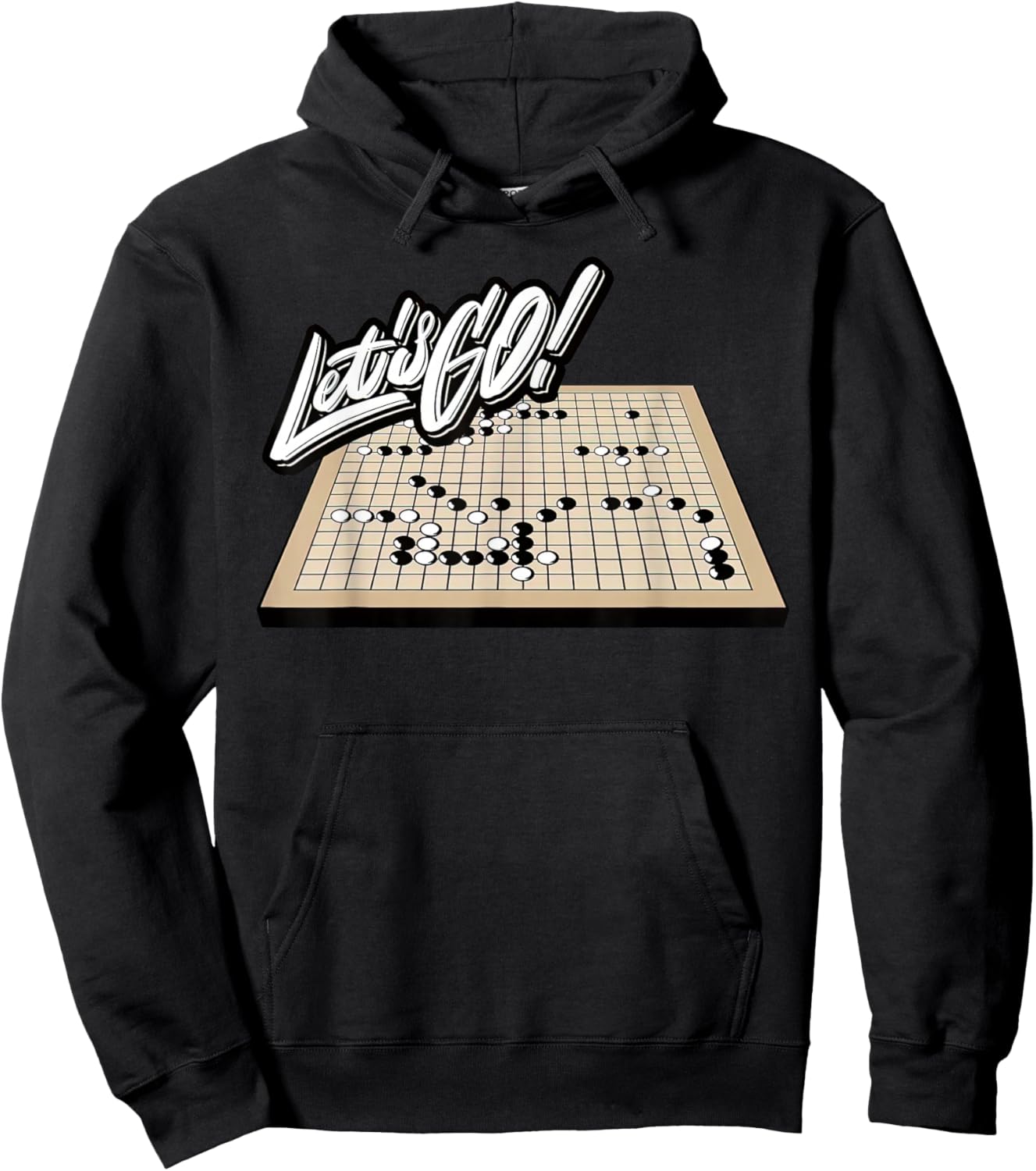 Go Baduk Board Game Player Funny Chinese Sports Game Baduk Hoodie - Hoodie | Black