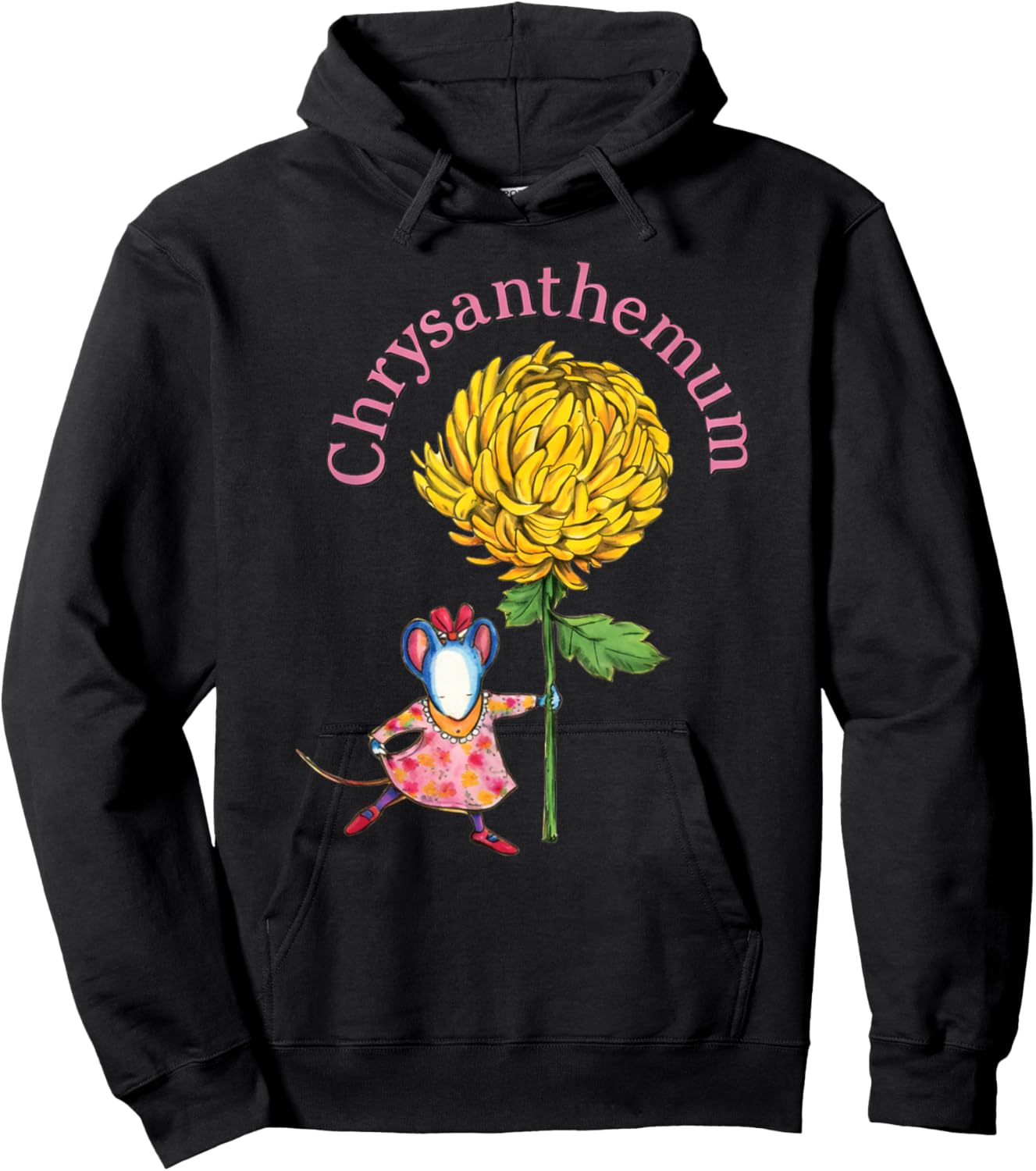Chrysanthemum A First Day of School Hoodie - Hoodie | Black