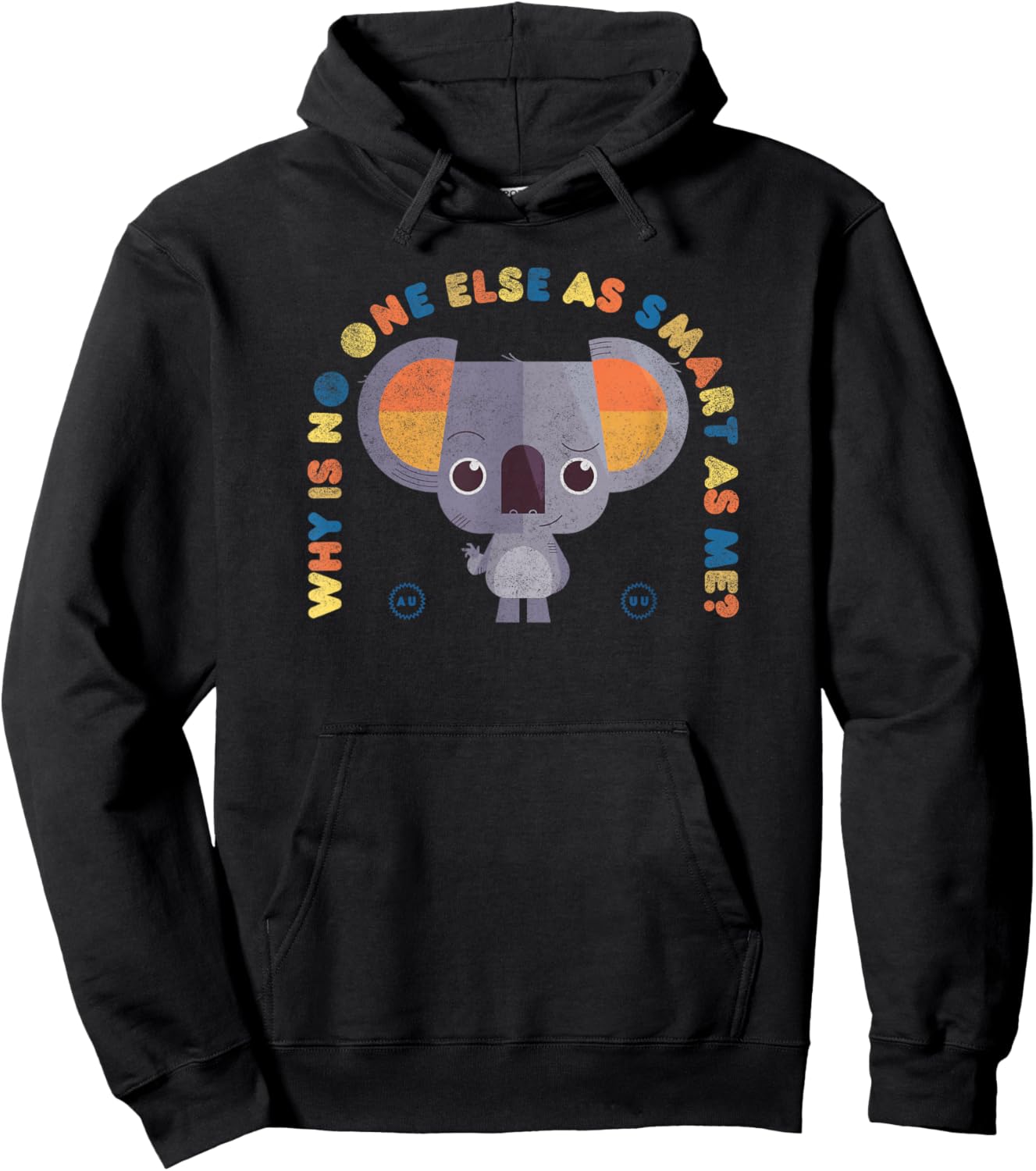 Back to The Outback Pretty Boy Text Arch Hoodie - Hoodie | Black