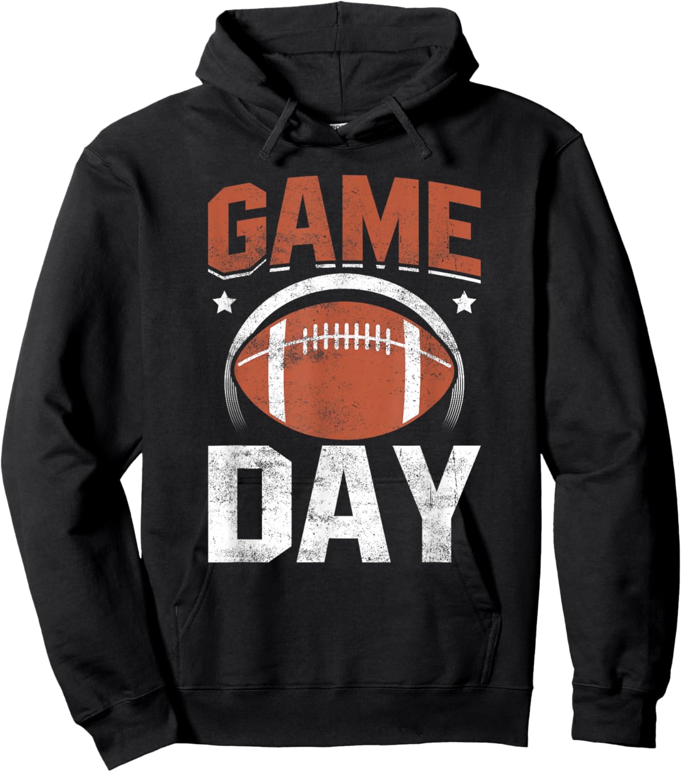 Game Day American Football Player Team Coach Men Women Boys Hoodie - Hoodie | Black