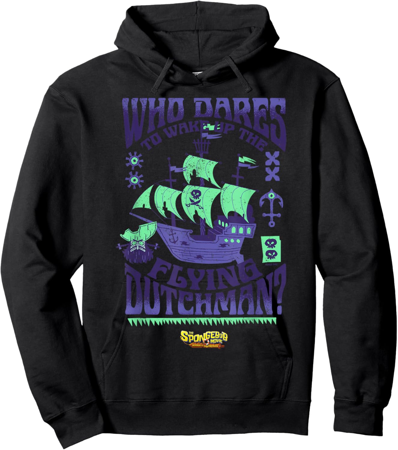 The Spongebob Movie: Search for Squarepants Dutchman Ship Hoodie - Hoodie | Black