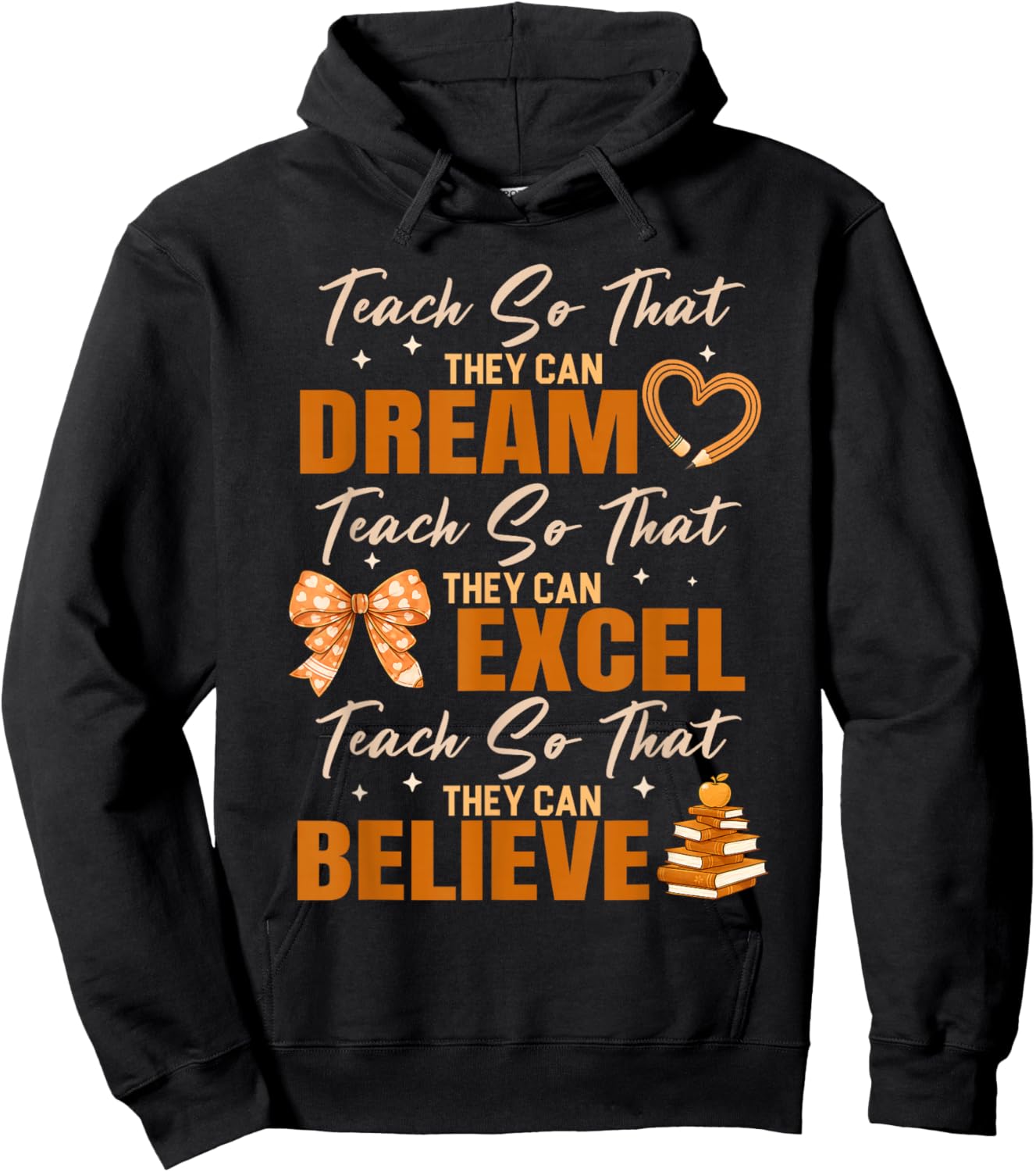 Teach So That They Can Dream Black History Month Teachers Hoodie - Hoodie | Black