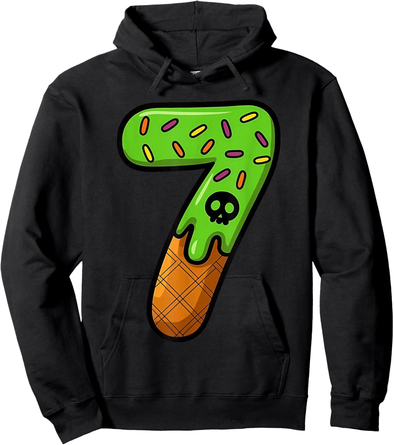 Couple Halloween Costume Duo Halloween Costume 6 7 Rizz Hoodie - Hoodie | Black