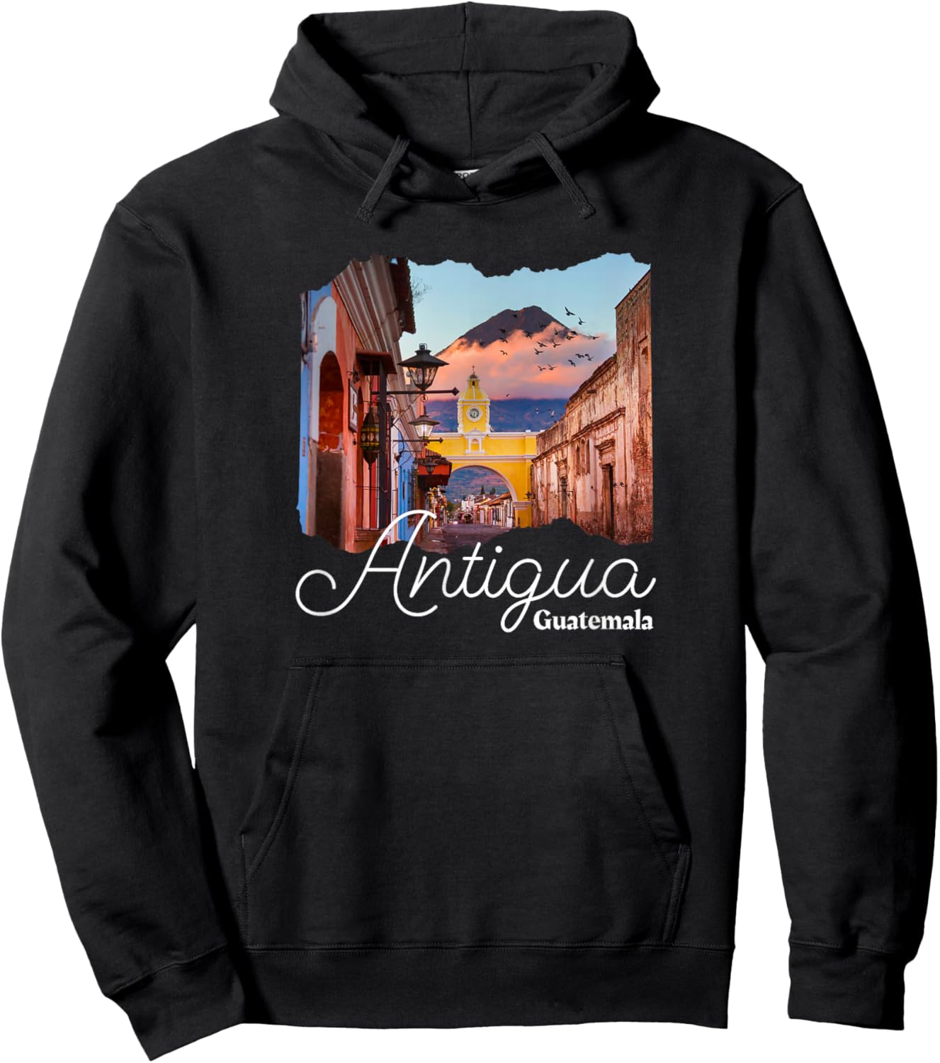 Guatemala Antigua Hoodie - Hoodie | Black