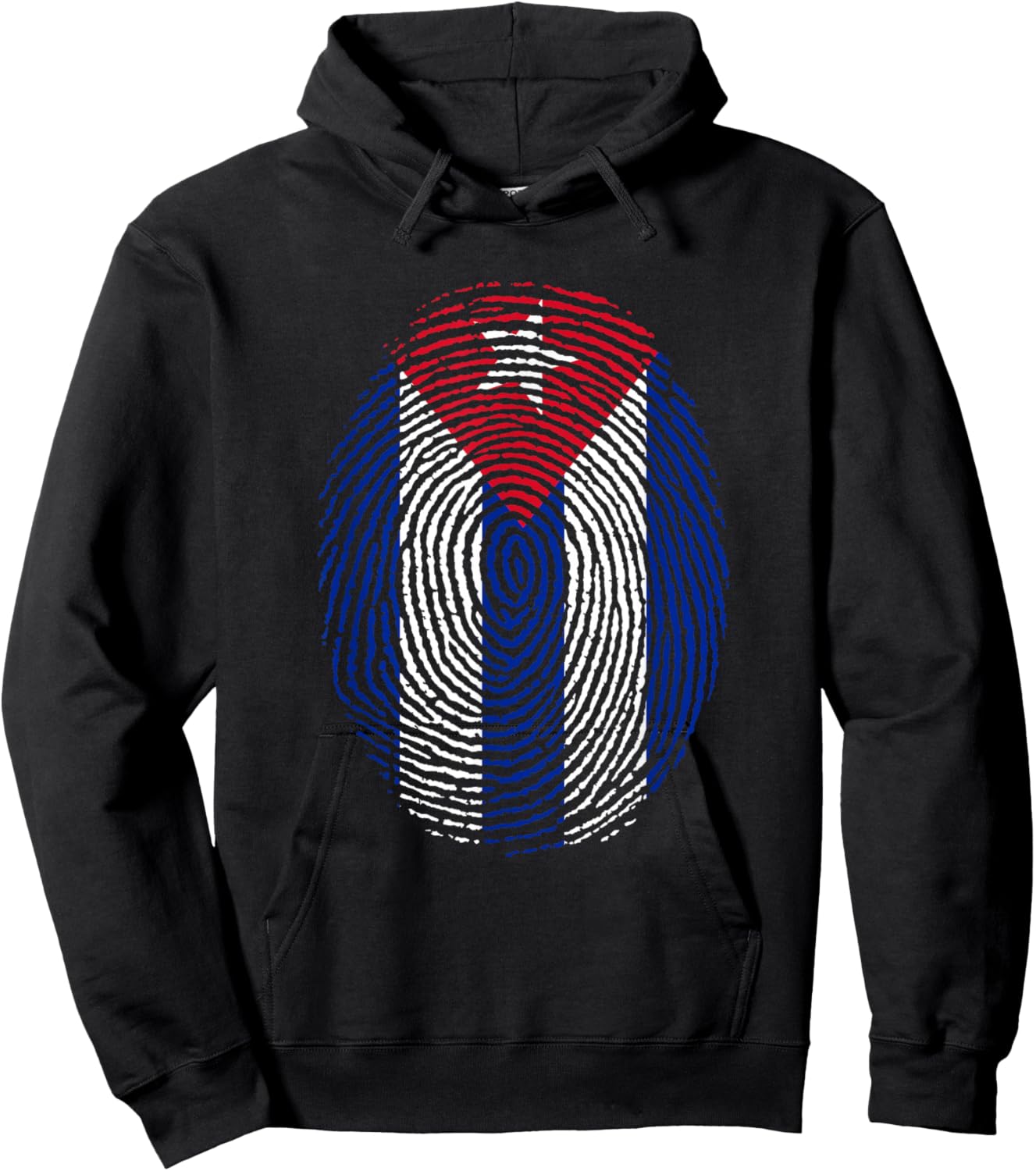 Cuba Flag Hispanic Heritage Cuban Pride Love Kids Men Women Hoodie - Hoodie | Black