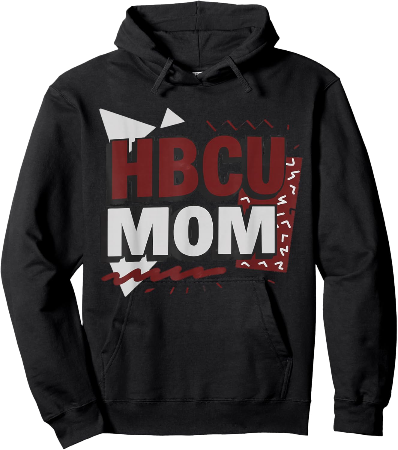 HBCU Mom Historically Black College Alumni Pride Apparel Hoodie - Hoodie | Black