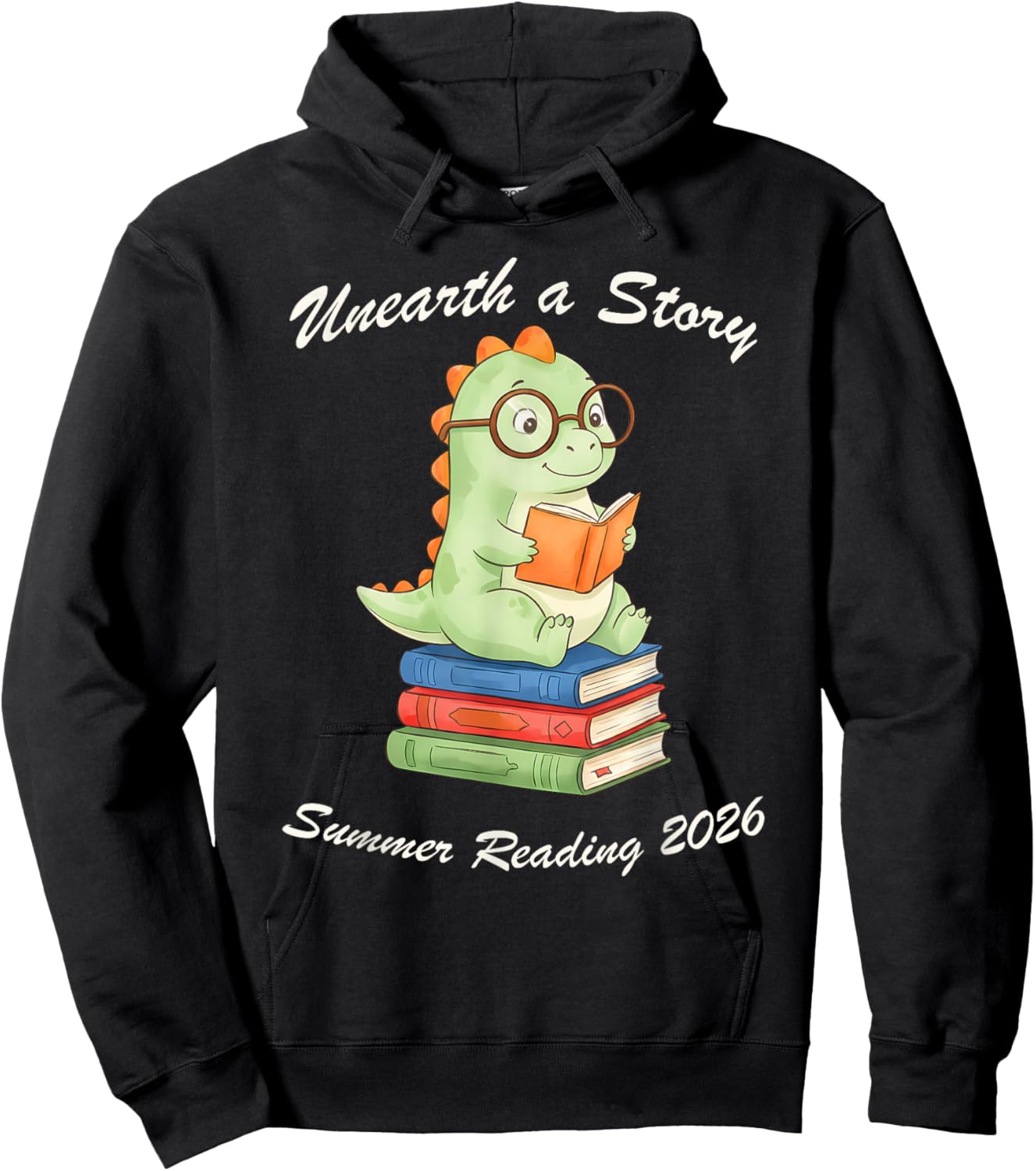 Unearth a Story Summer Reading 2026 Men Women Kids Hoodie - Hoodie | Black