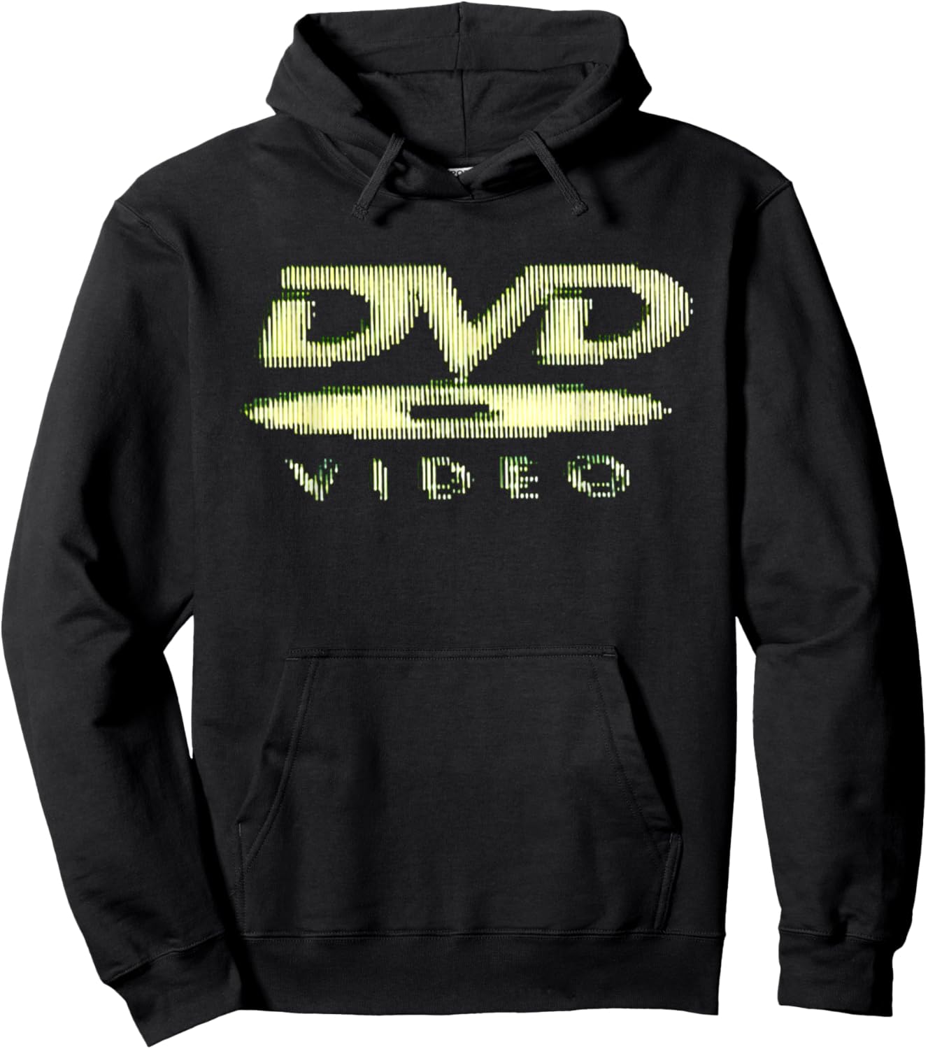 Retro Video Disc Logo Classic Display Nostalgia Hoodie - Hoodie | Black