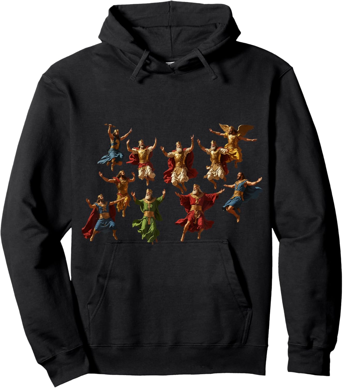 Ten Lords Leaping Hoodie - Hoodie | Black