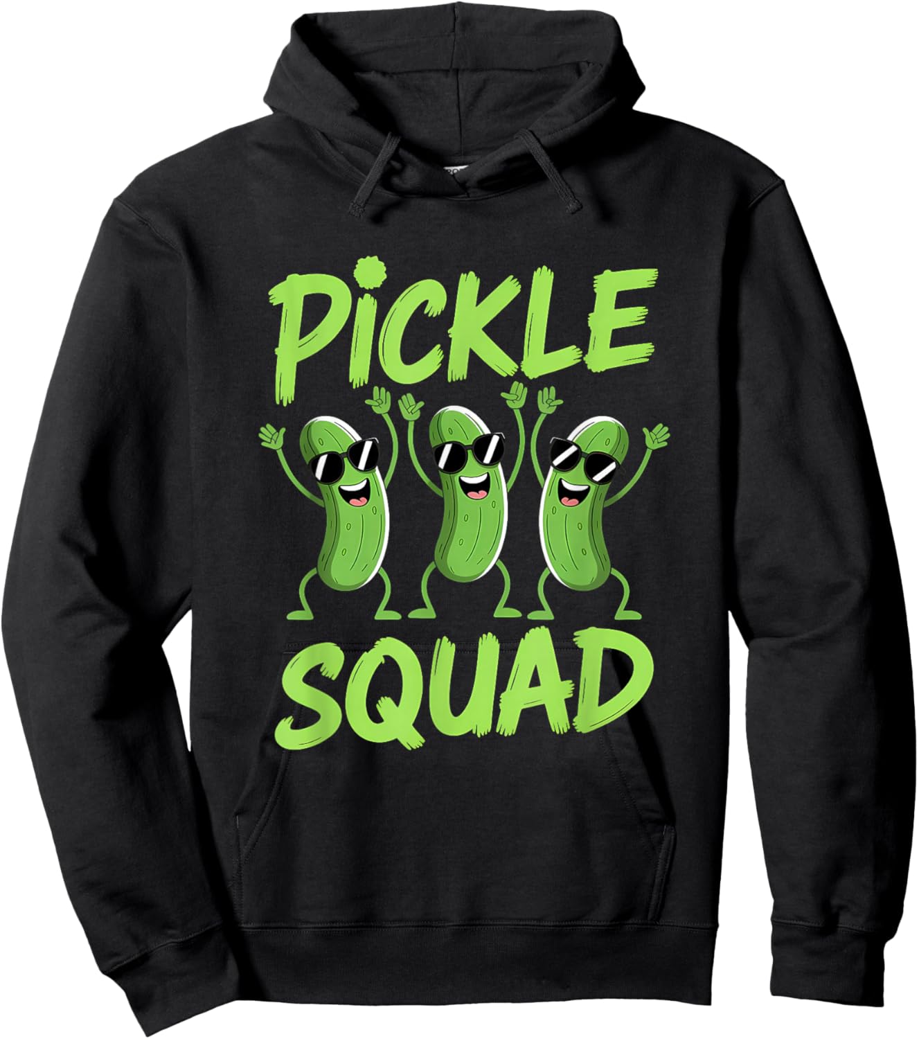 Pickle Squad Pickles Team Hoodie - Hoodie | Black