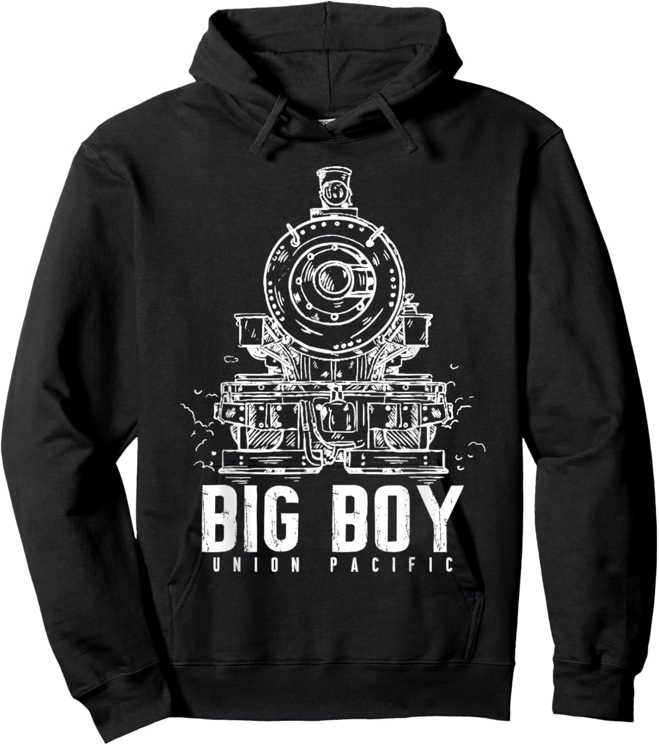 Union Pacific Rail Trail Funny Union Rail Trail Boy 4000 Hoodie - Hoodie | Black