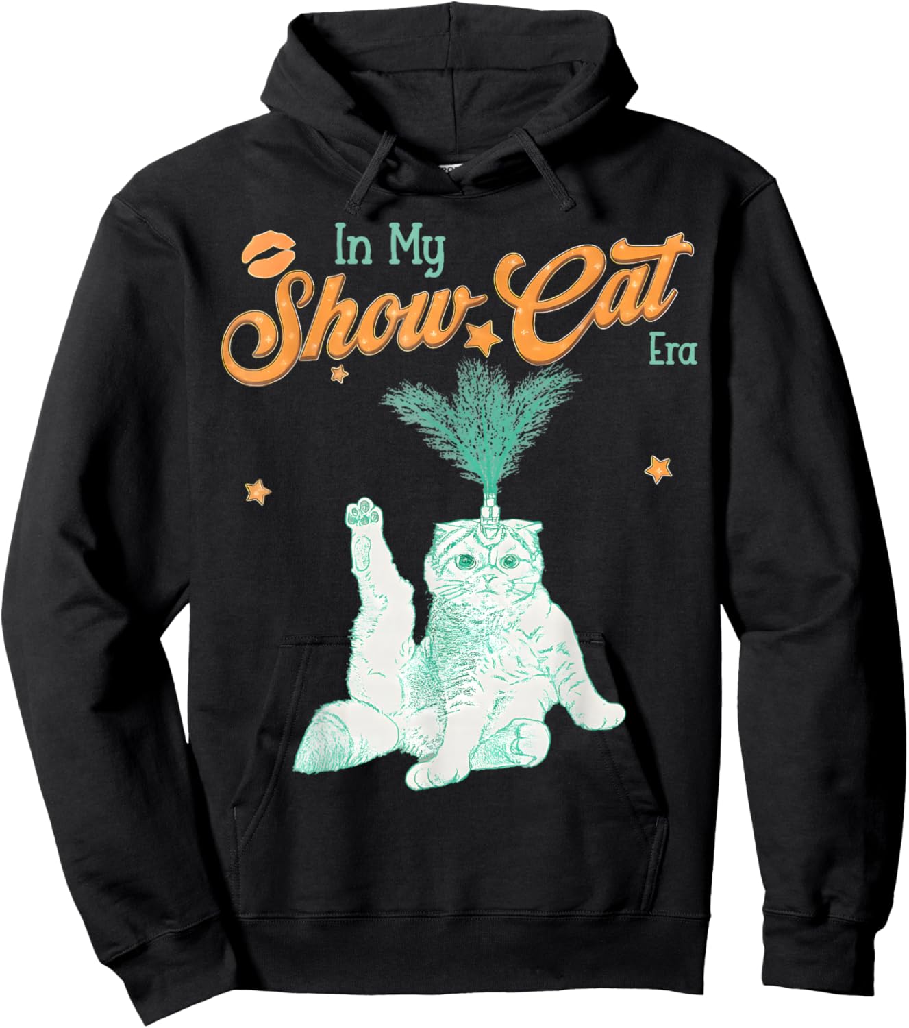 Show Girl Life in My Show Girl Era Groovy Hoodie - Hoodie | Black