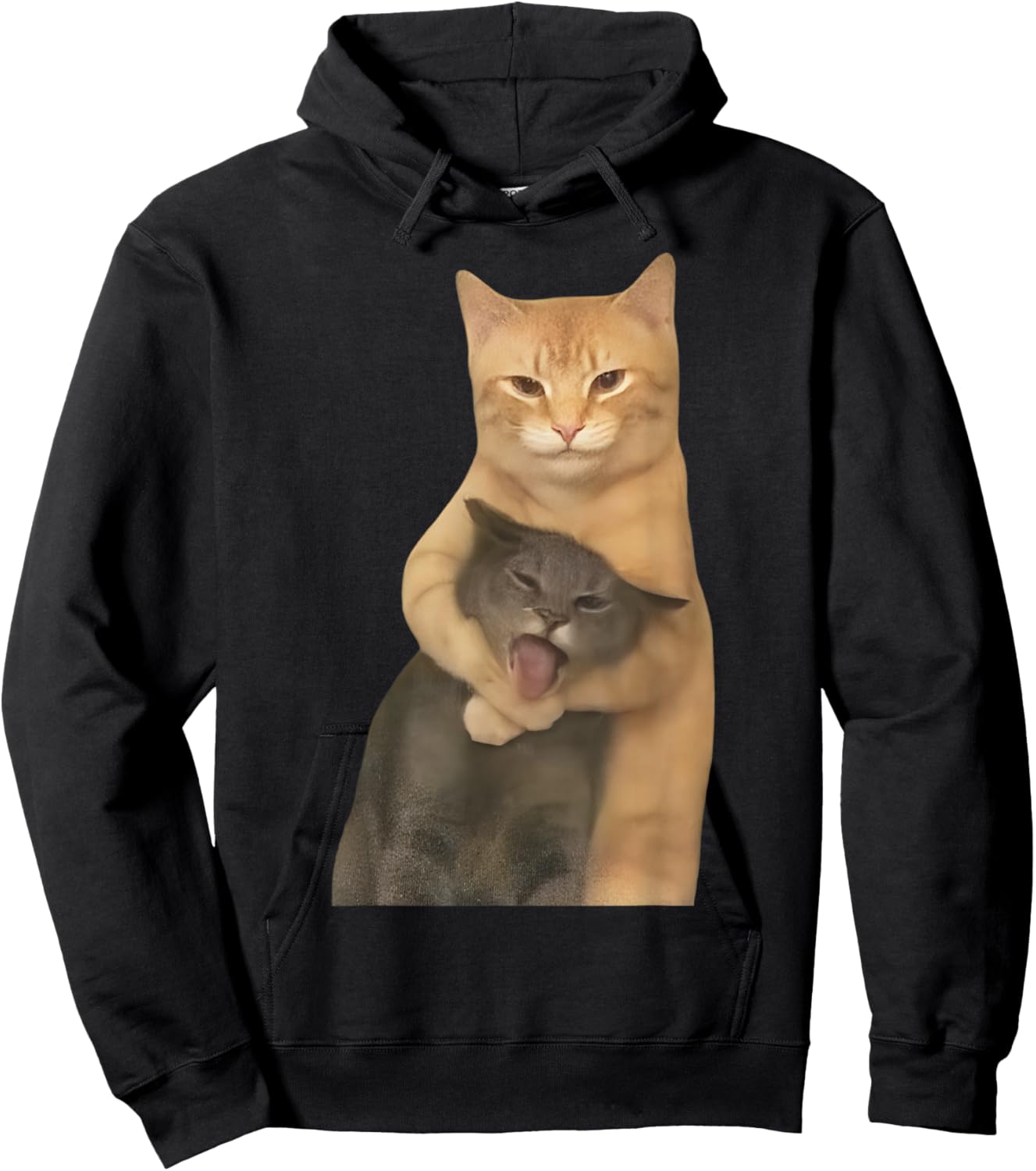 Fighting Cat Memes Hoodie - Hoodie | Black
