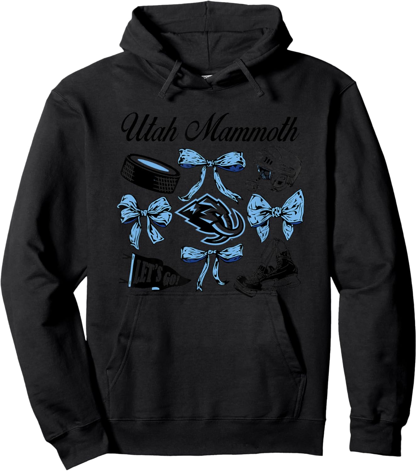 Bows White NHL Officially Licensed Hoodie - Hoodie | Black