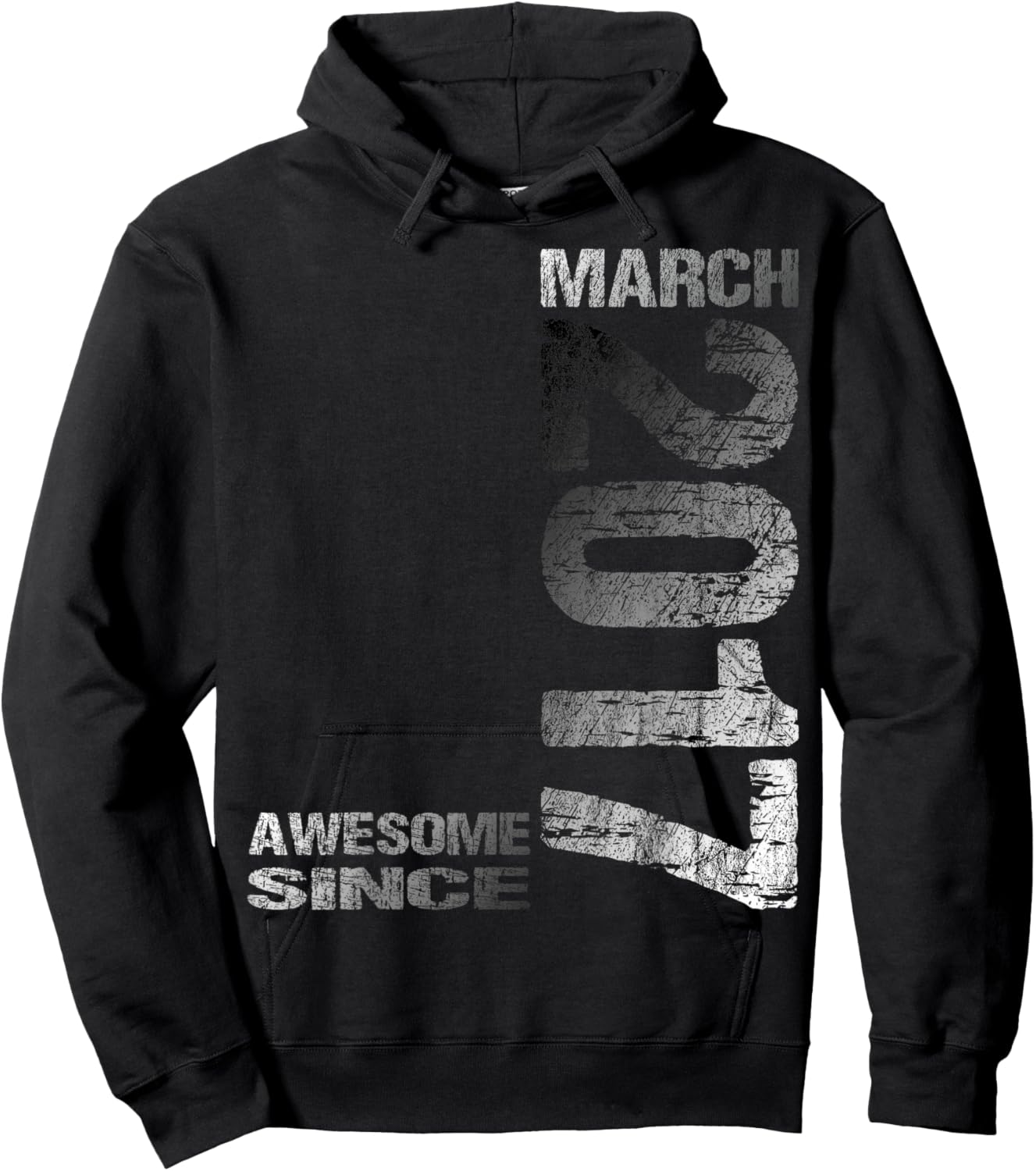 Awesome Since March 2017 Vintage 9. Birthday Hoodie - Hoodie | Black