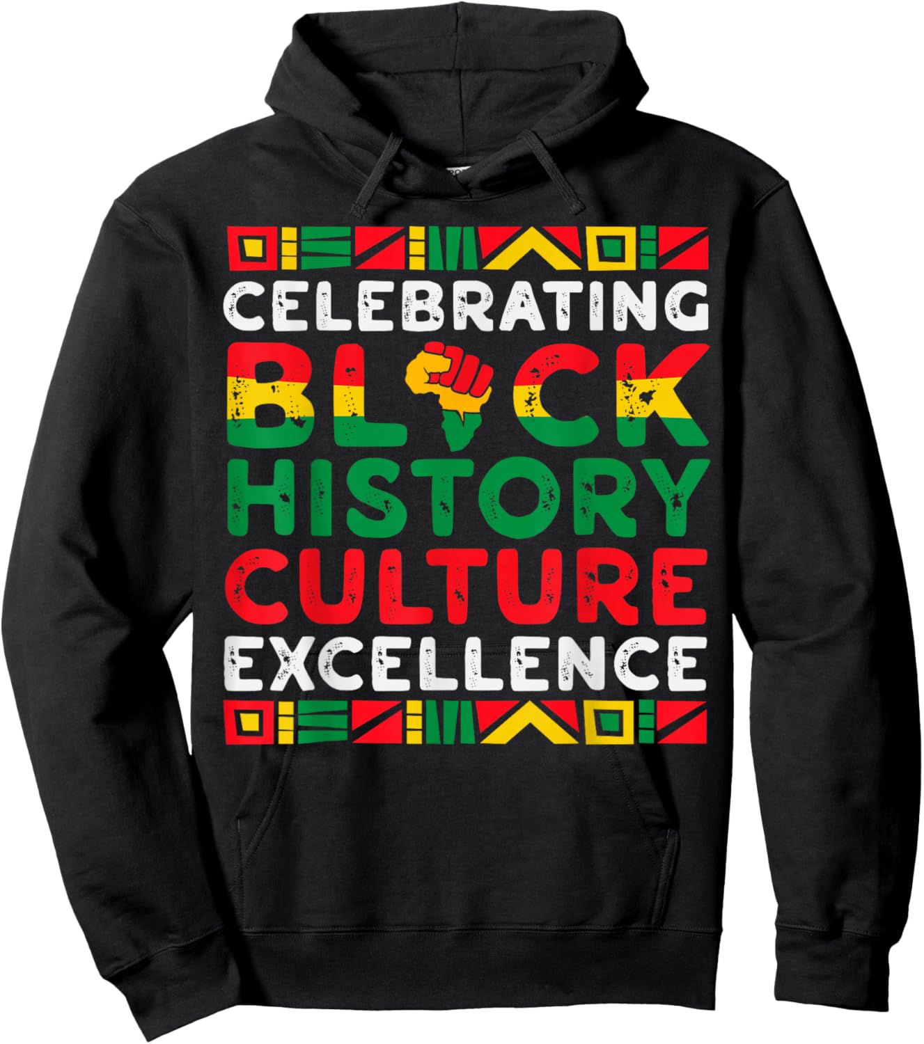 Celebrating Black History Month African American History Hoodie - Hoodie | Black