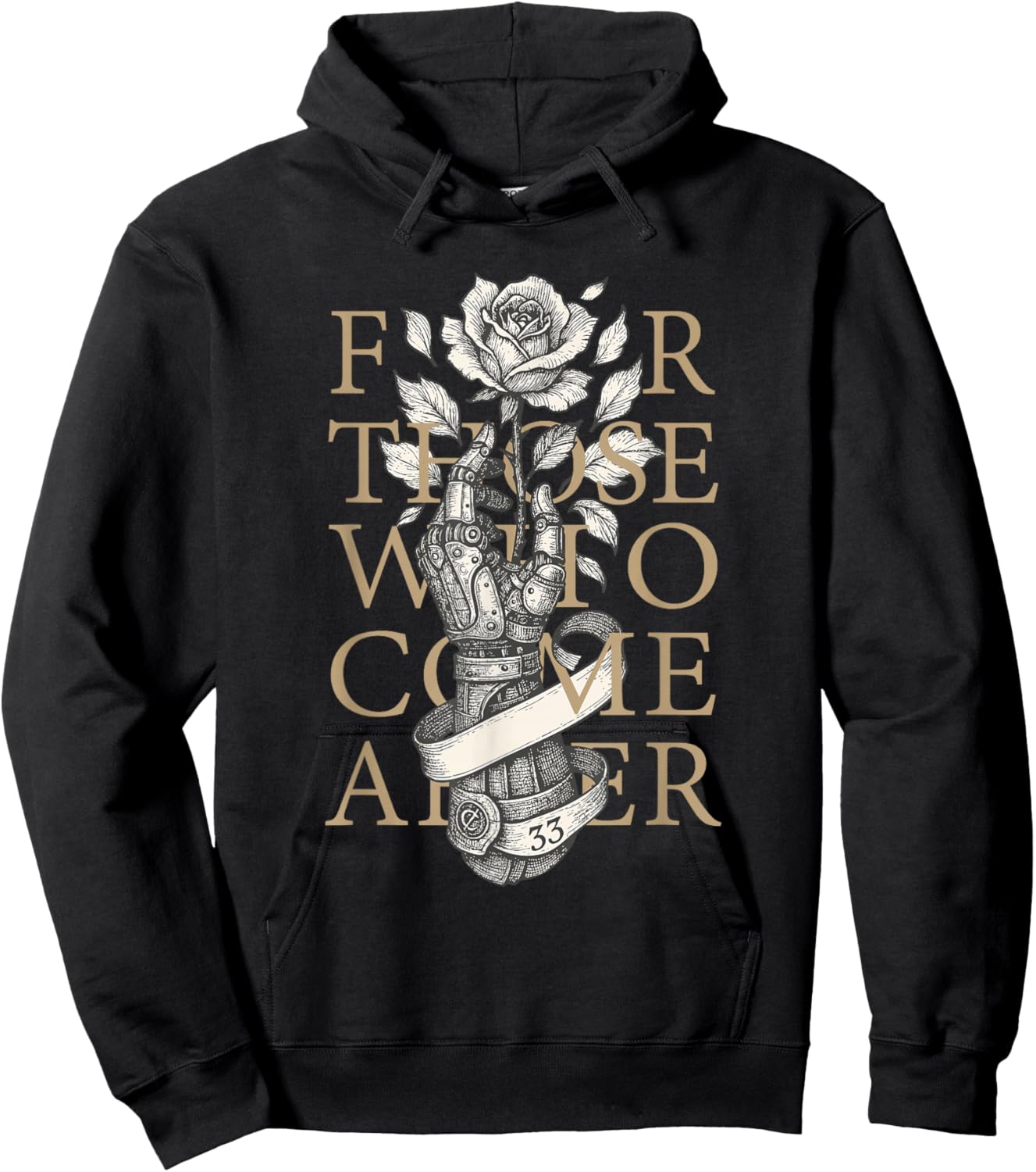 for Those Who Come After Gothic Sword and Rose Game Lover Hoodie - Hoodie | Black