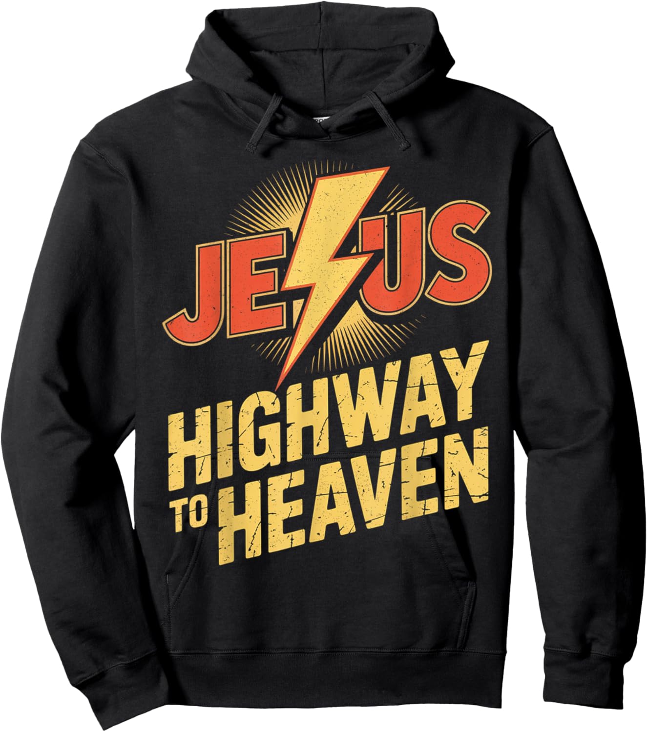 Superhero Jesus Christian Hoodie - Hoodie | Black