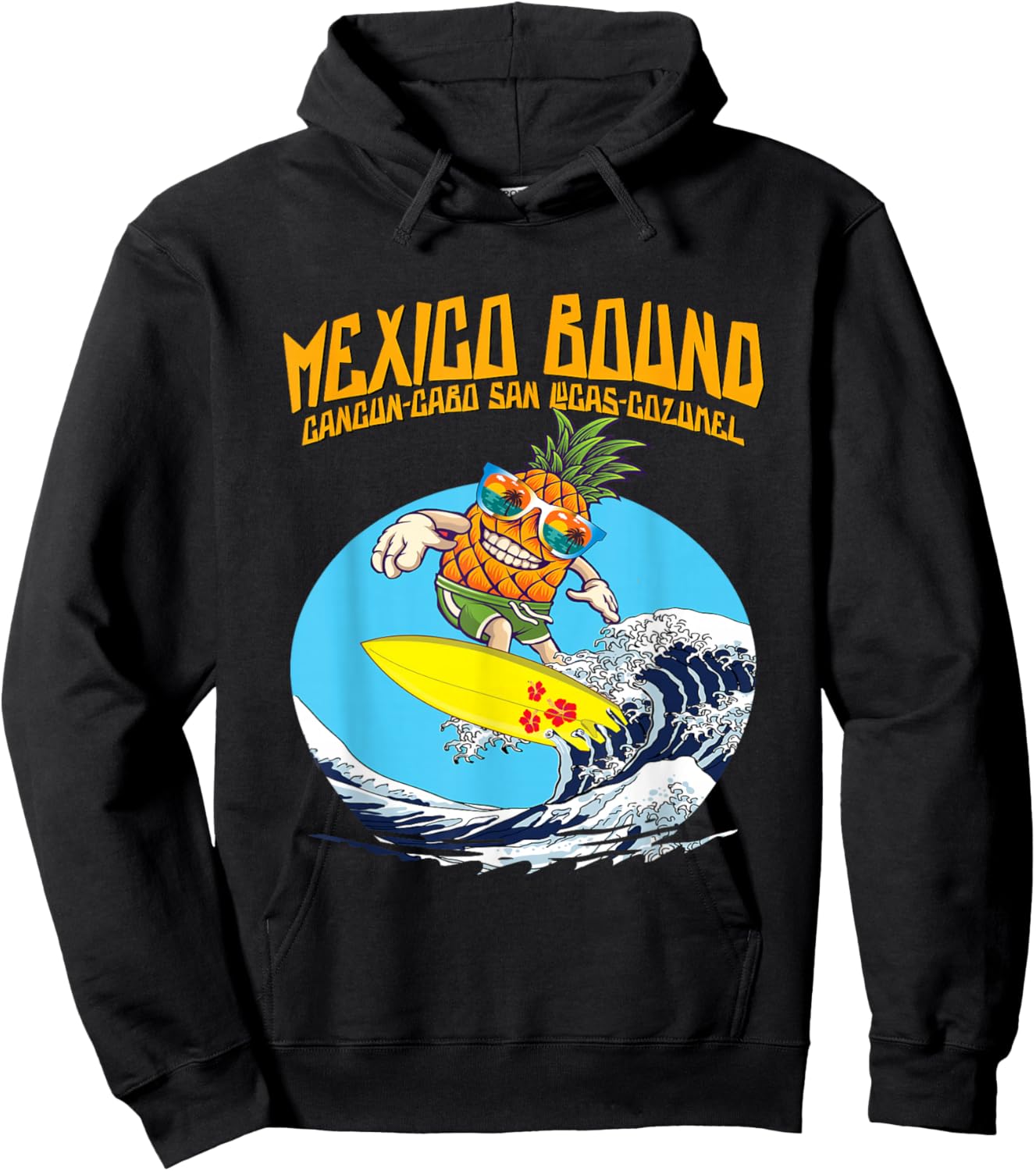 Mexico Bound - Cancun Cabo Boat Cruise Spring Break Vacation Hoodie - Hoodie | Black