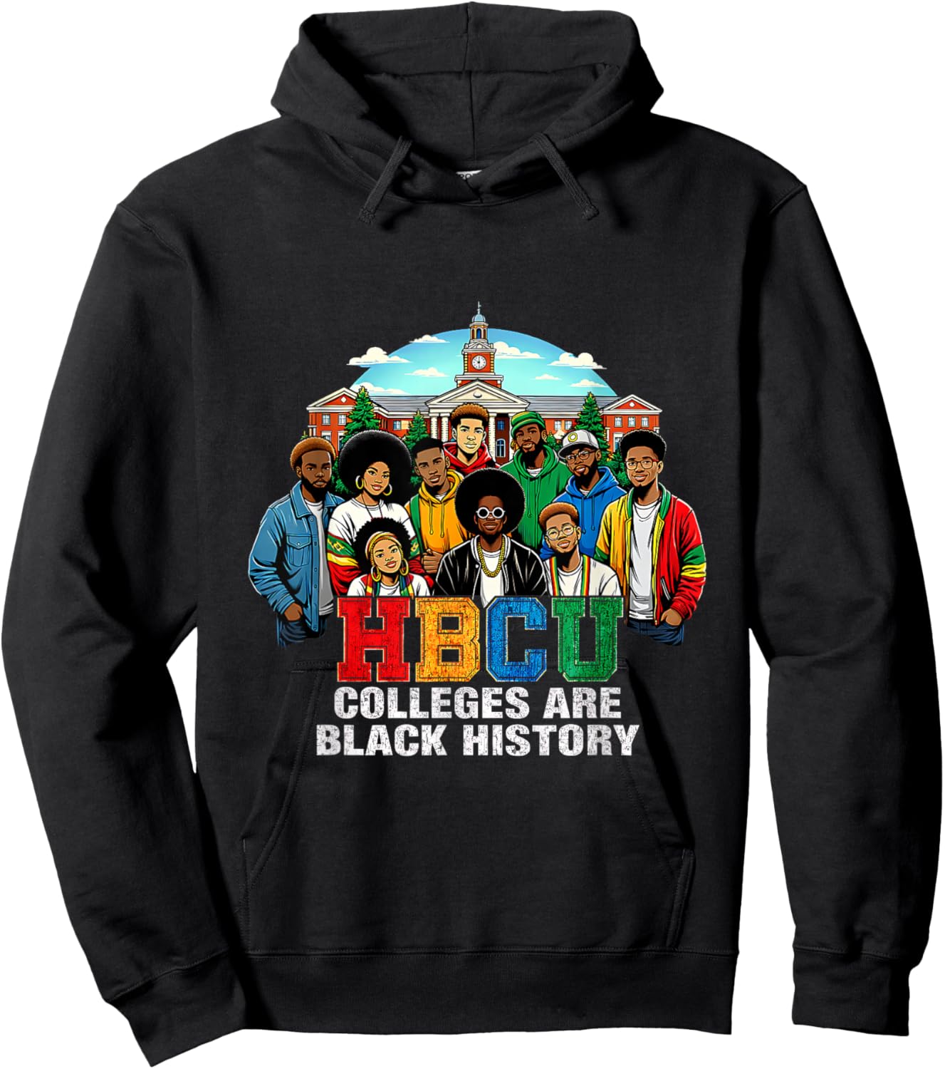 Black History HBCU Colleges African American Students Hoodie - Hoodie | Black
