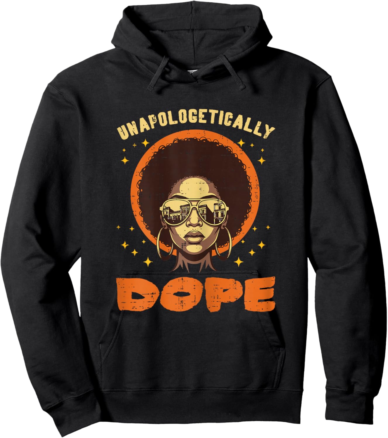 Black History Unapologetically Afro African American Women Hoodie - Hoodie | Black