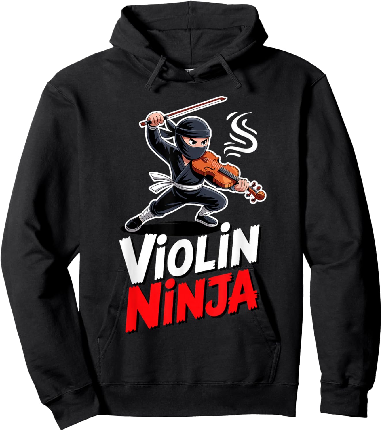 Funny Violin Art Women Music Violin Player Violinist Hoodie - Hoodie | Black