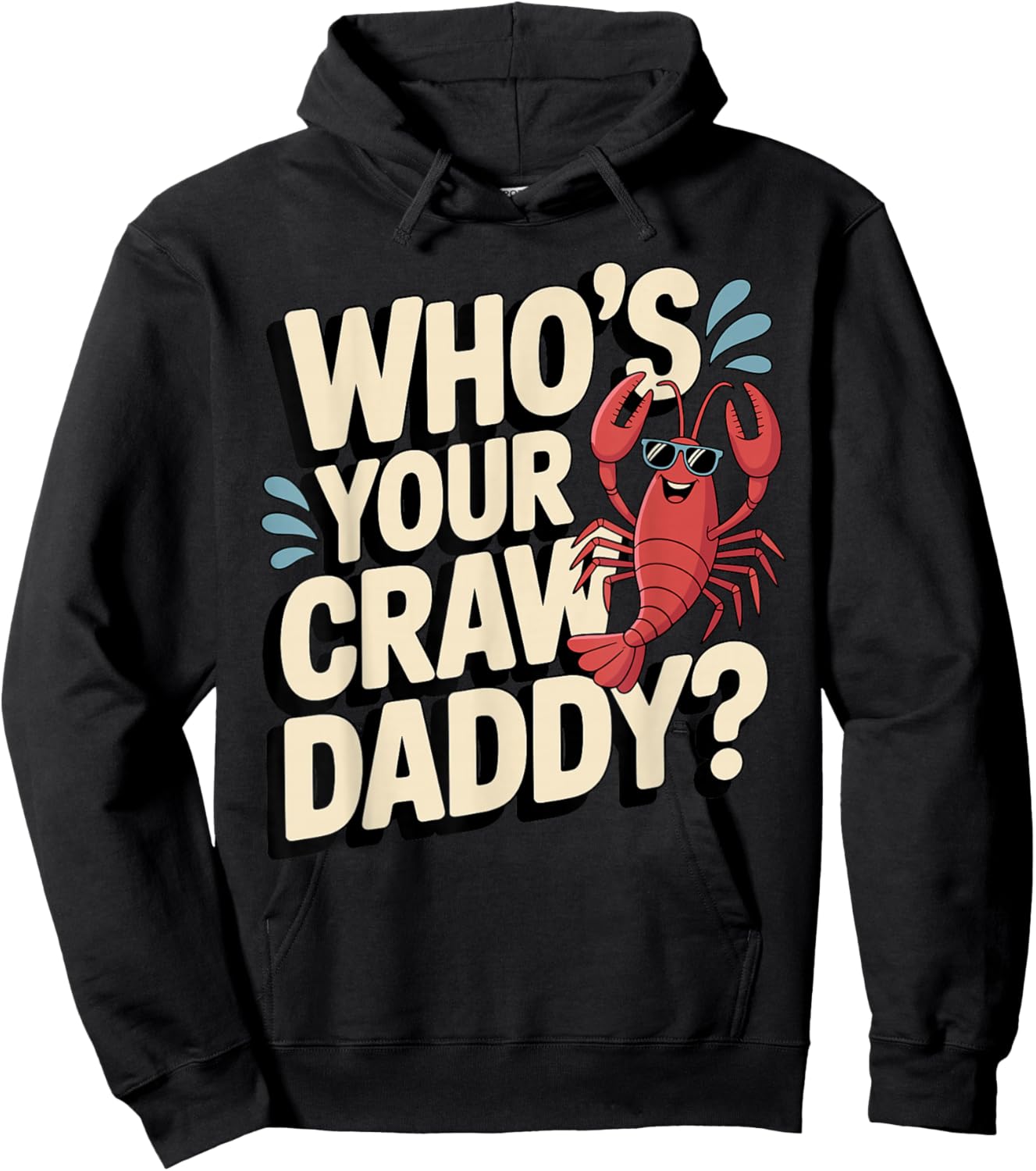 Crawfish Art Women Kids Crawfish Boil Crawfish Lover Hoodie - Hoodie | Black