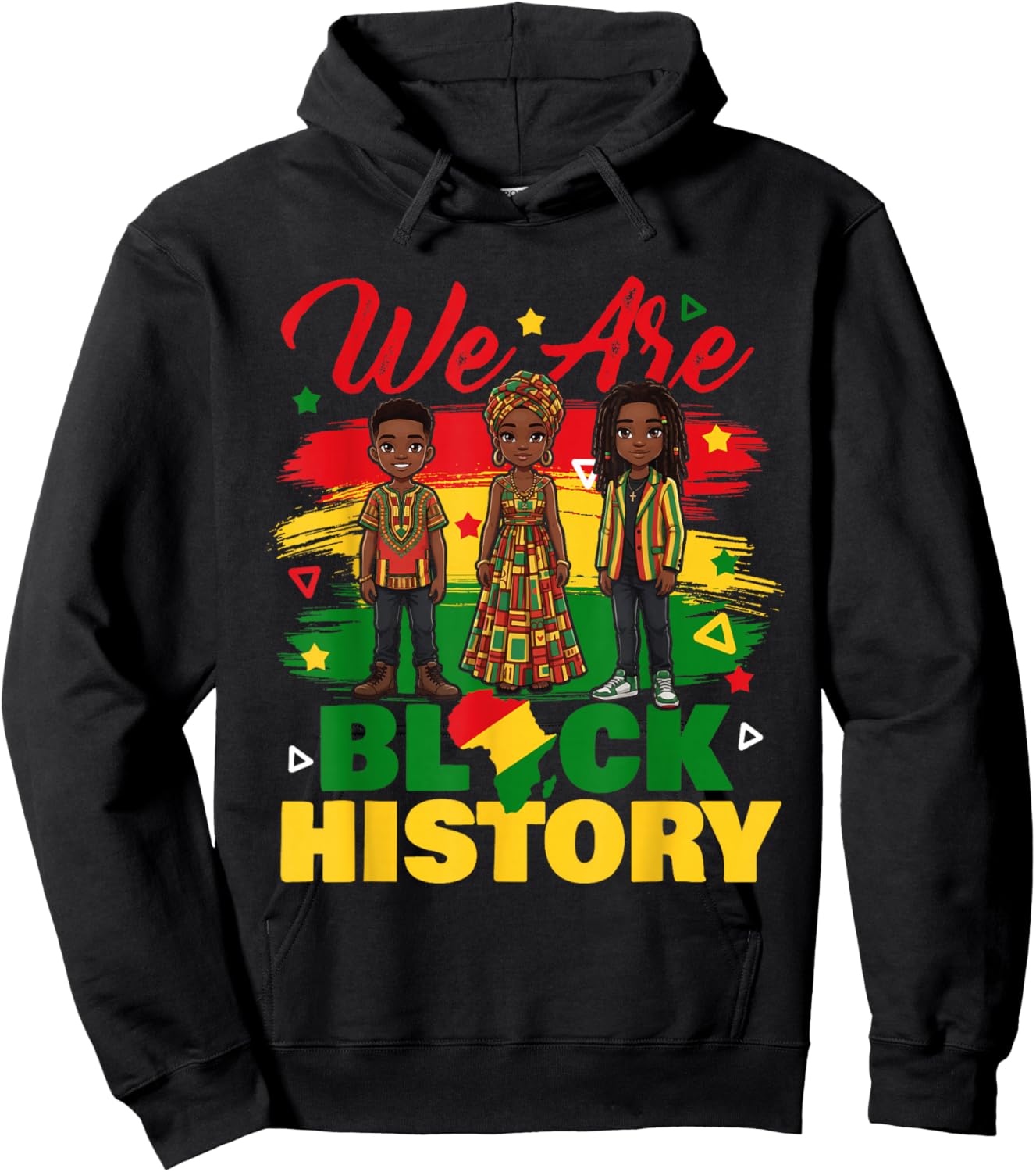 We are Black History - Black History Month African Roots Hoodie - Hoodie | Black
