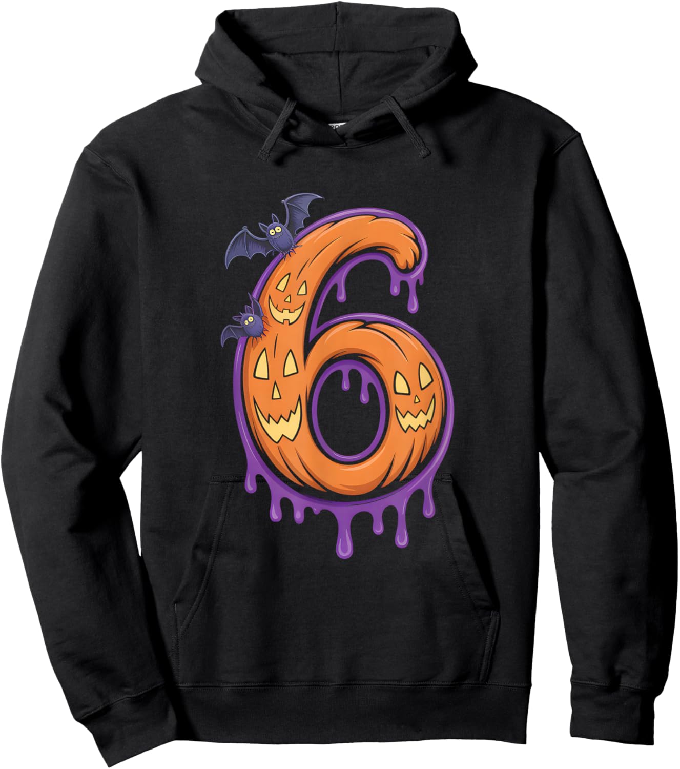 Fun Six Seven 6 7 Meme Design Couples Halloween Hoodie - Hoodie | Black