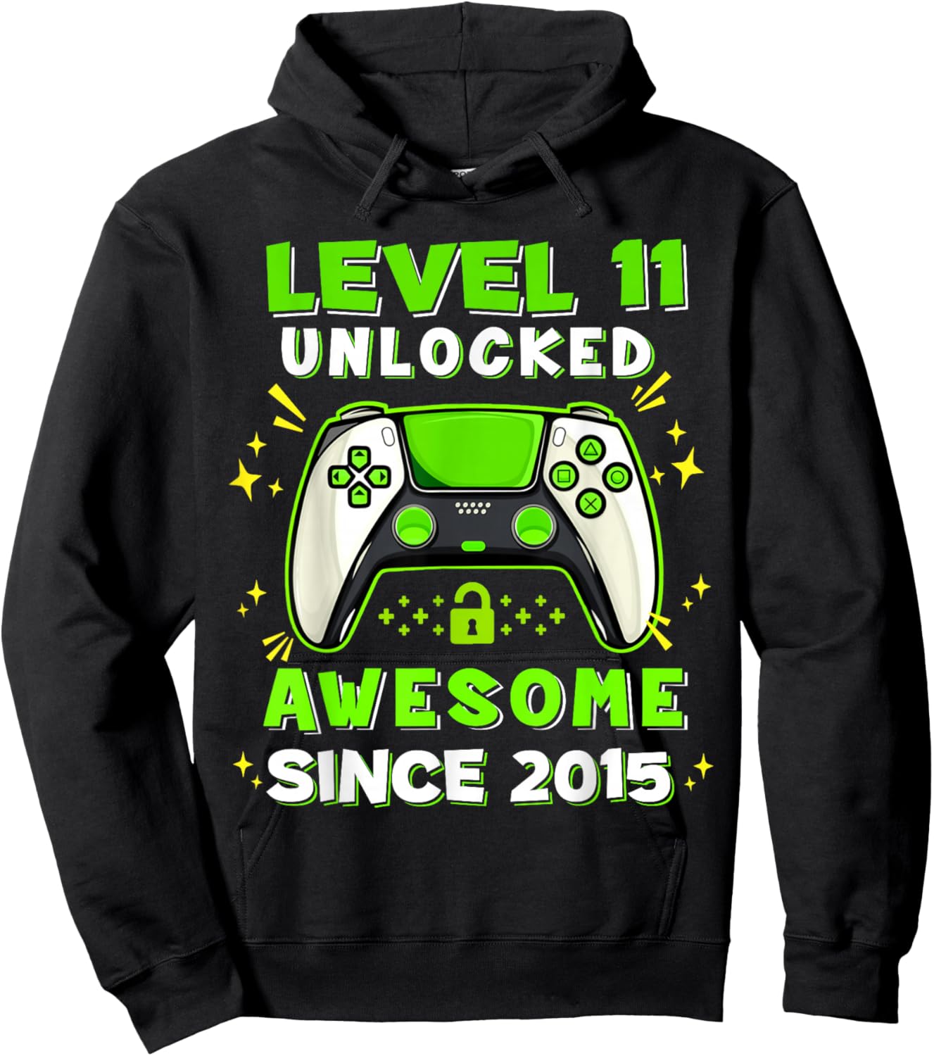 11th Birthday for Boys 11 Years Birthday Kids Gifts Hoodie - Hoodie | Black