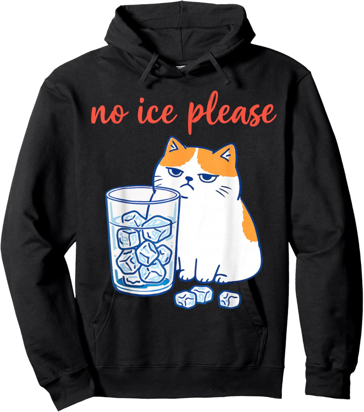 T-Shirt Hoodie - Hoodie | Black