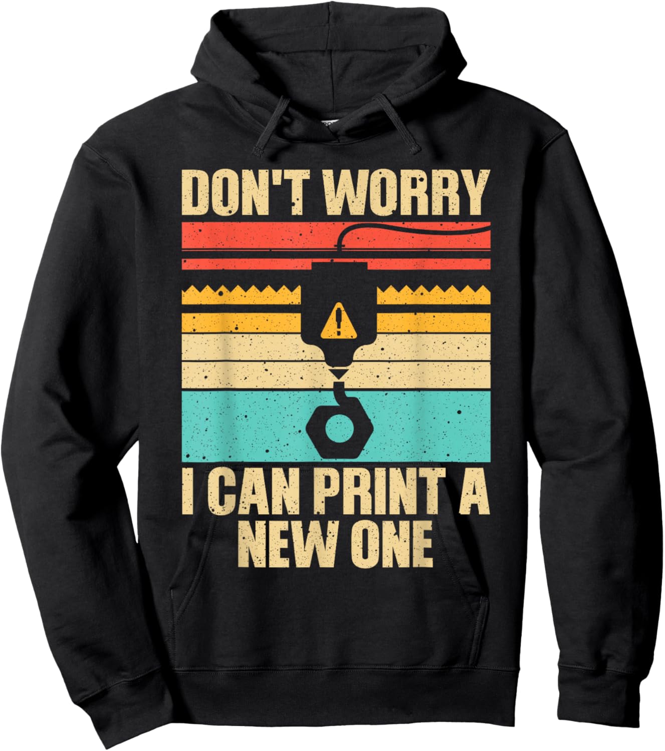 3D Printing Art Women 3D Printer Lover 3D Printing Hoodie - Hoodie | Black