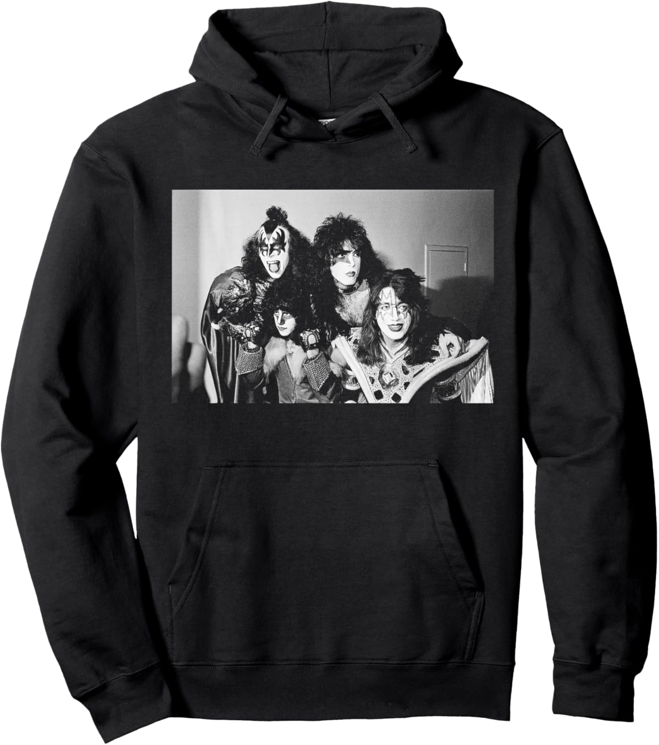 Gene Simmons Band KISS Photo Unmasked Tour 1980 Hoodie - Hoodie | Black