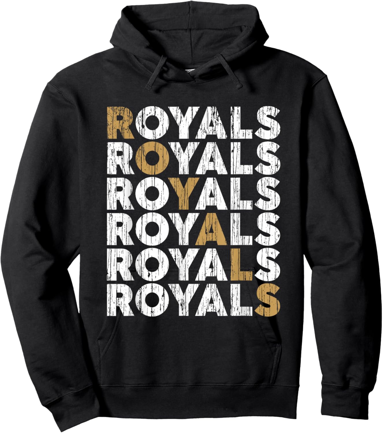 Royals Retro Gift Women Boys Girls Kids Hoodie - Hoodie | Black