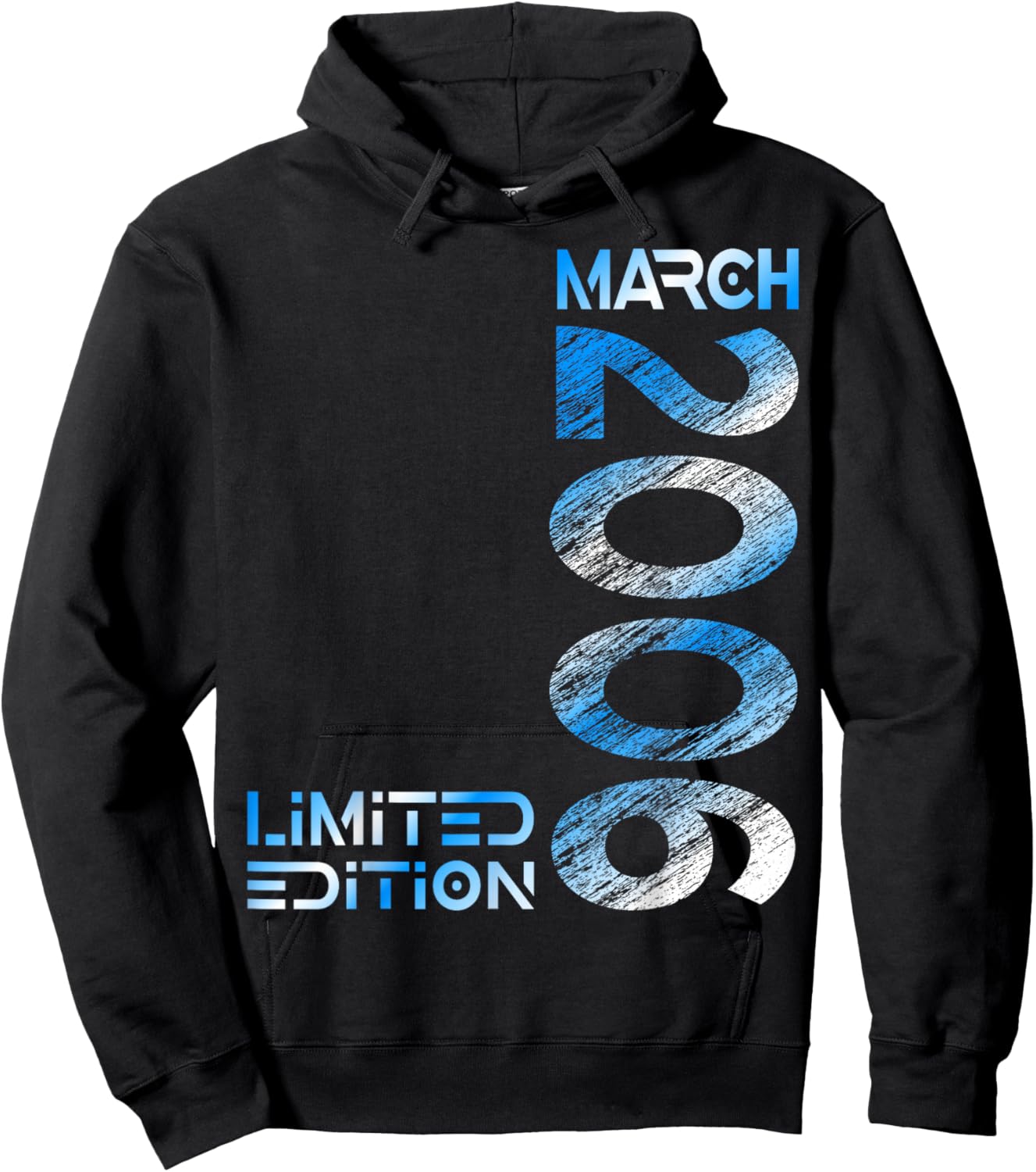 Limited Edition March 2006 Vintage 20. Birthday Hoodie - Hoodie | Black